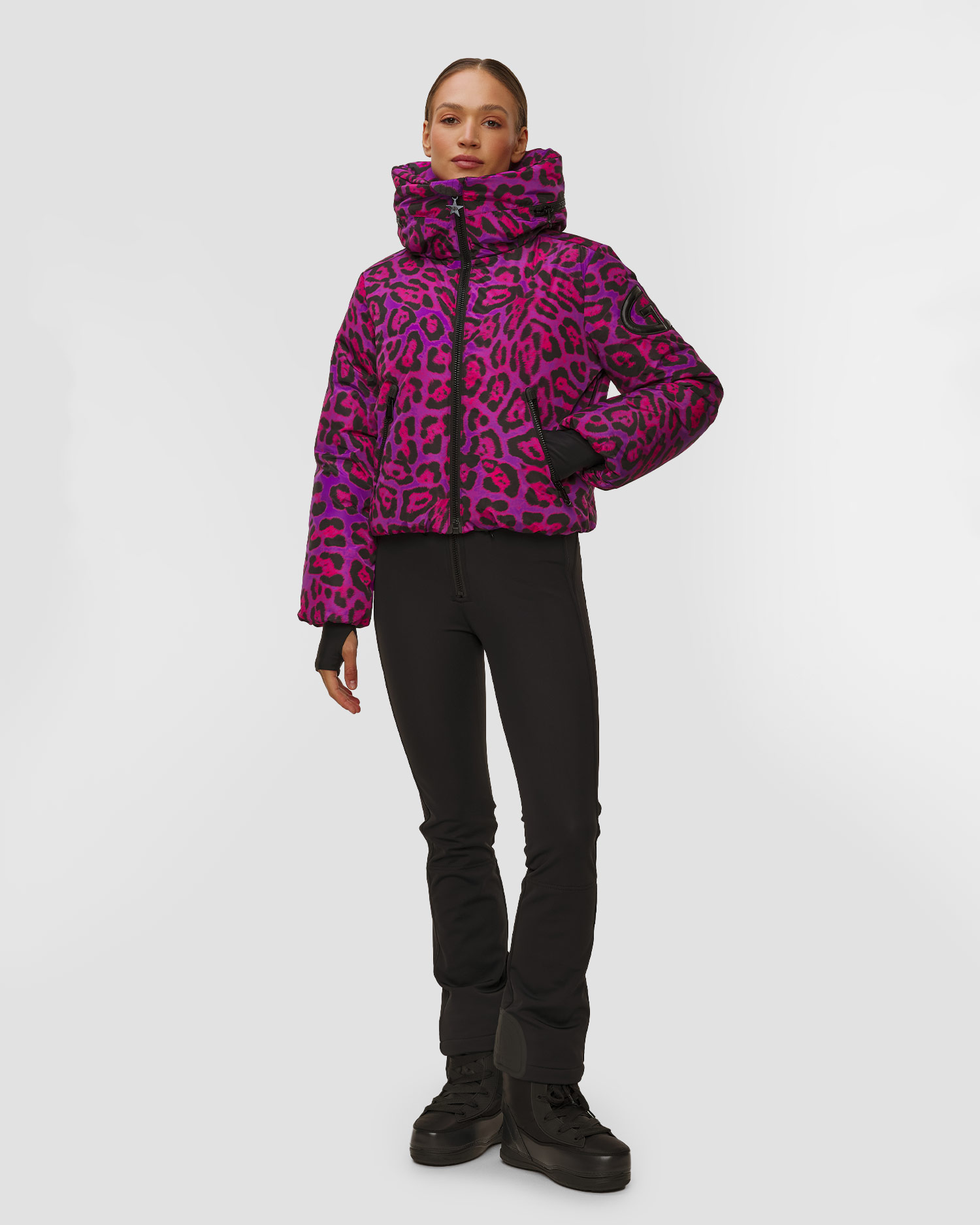 Veste de ski en duvet pour femmes Goldbergh Pantera