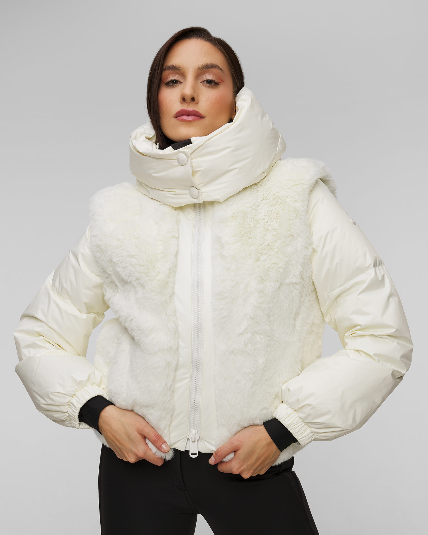 Giacca da sci Goldbergh La Reine, Colore/Disegno: Biały