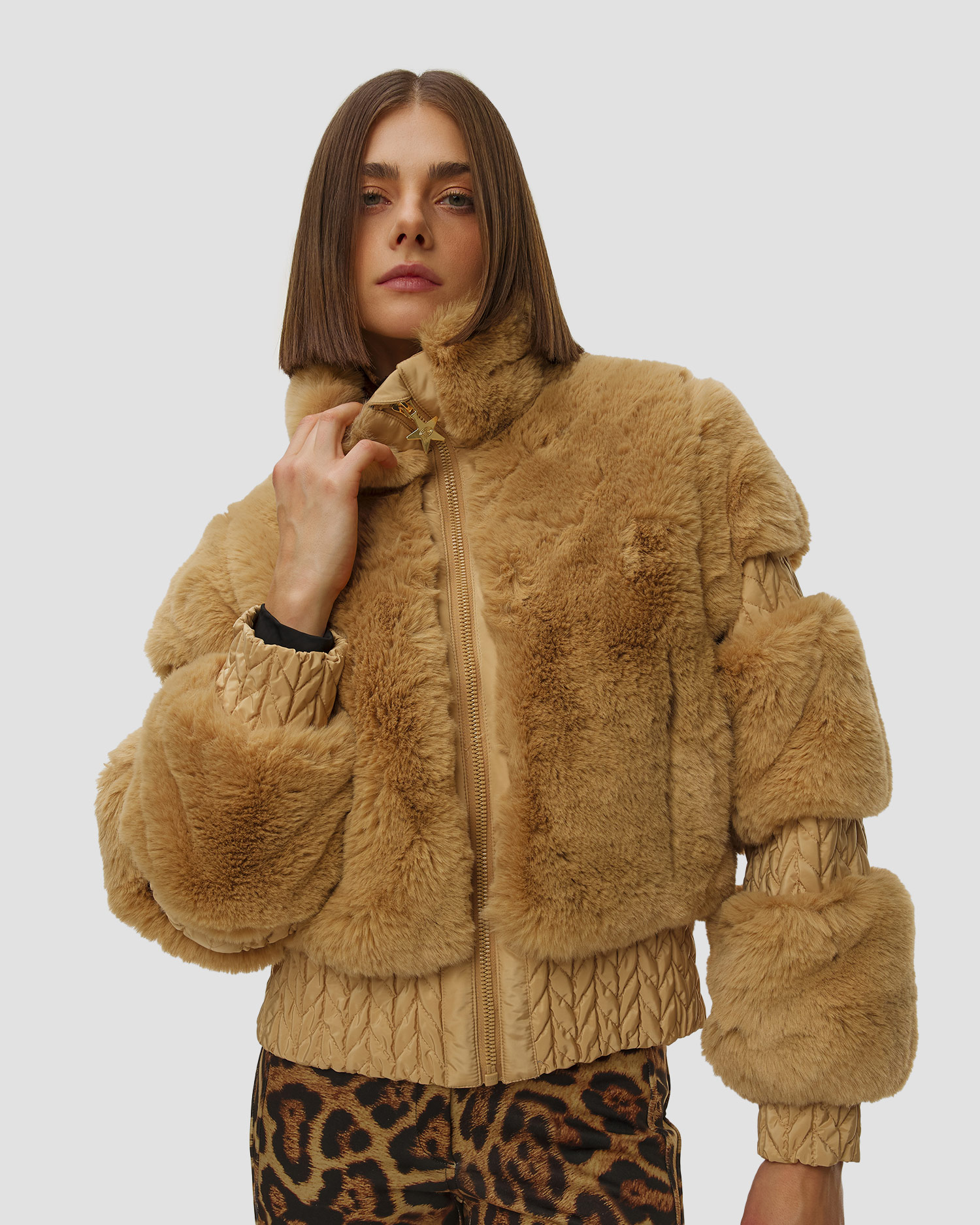 Veste en fausse fourrure pour femmes Goldbergh Furry