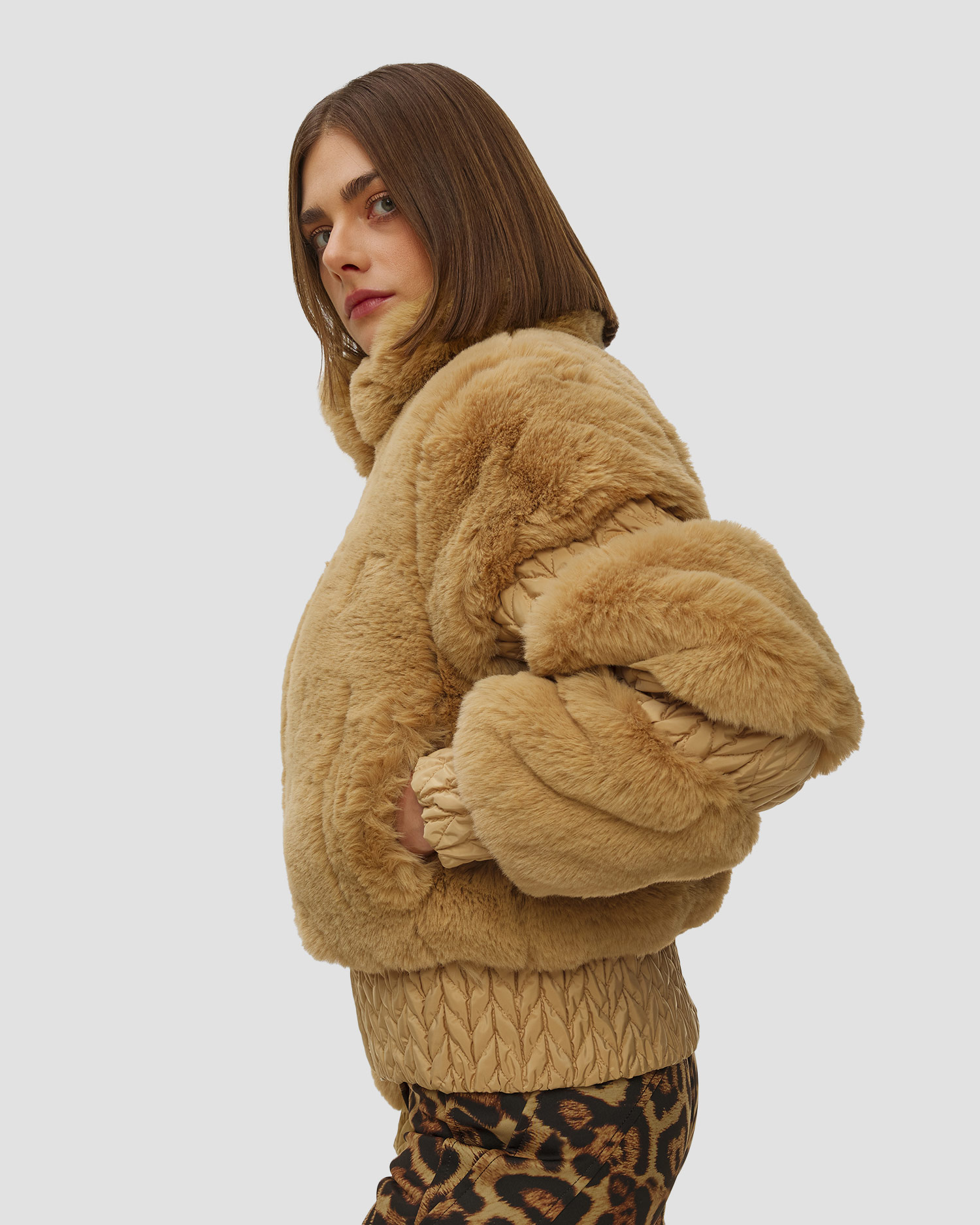 Veste en fausse fourrure pour femmes Goldbergh Furry