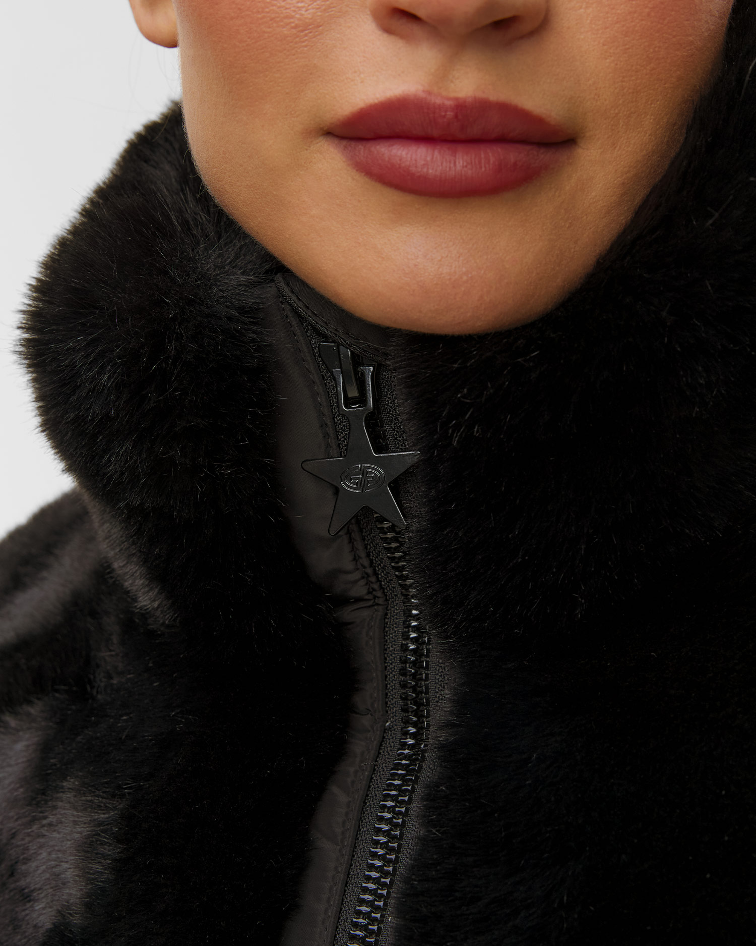 Geacă din blană sintetică pentru femei Goldbergh Furry