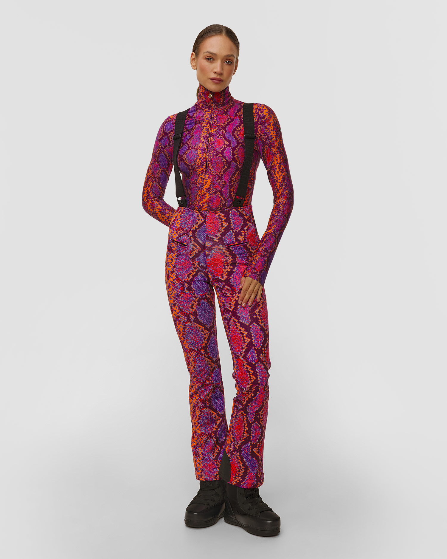 Pantalon de ski avec bretelles pour femmes Goldbergh Elena