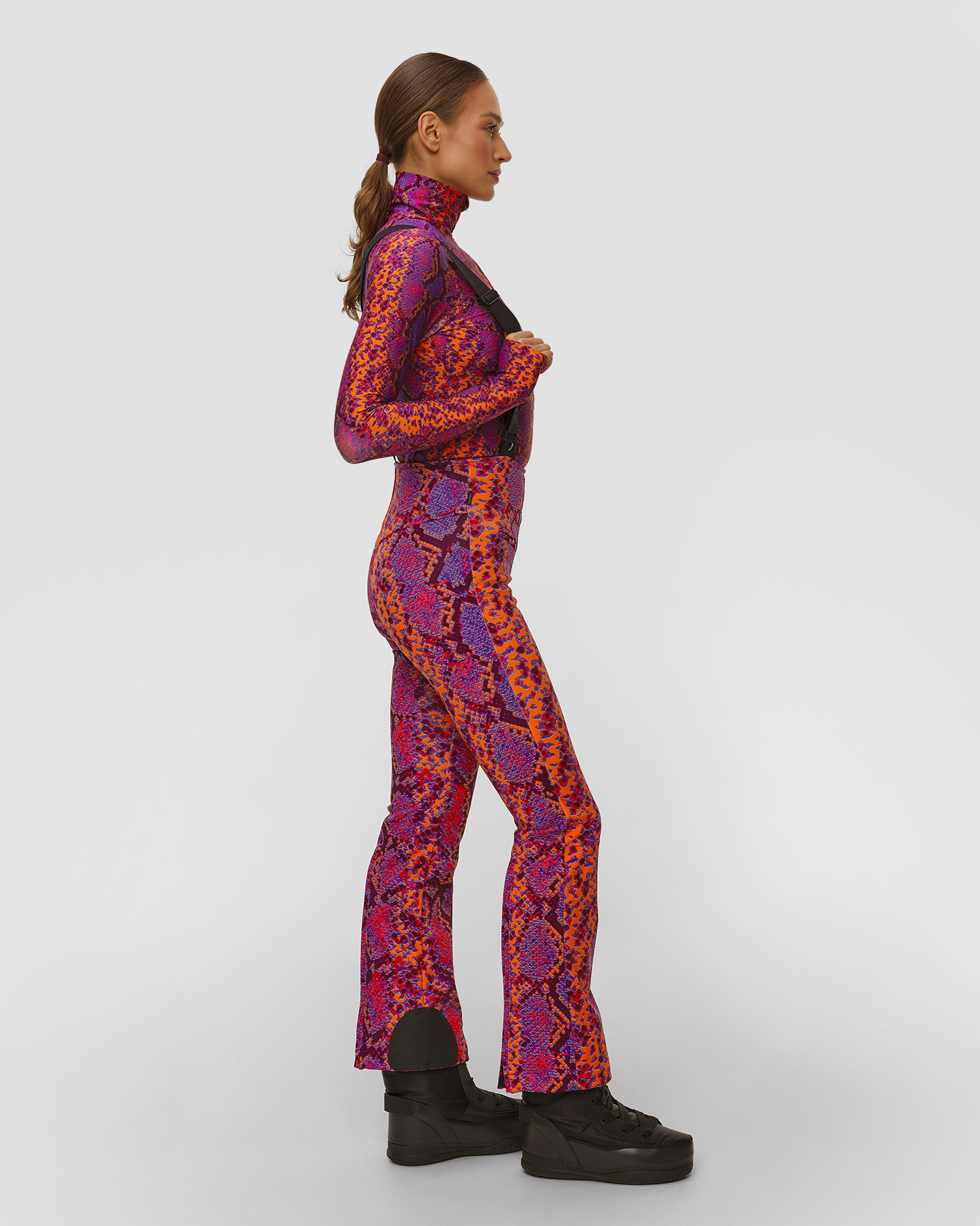 Pantalon de ski avec bretelles pour femmes Goldbergh Elena
