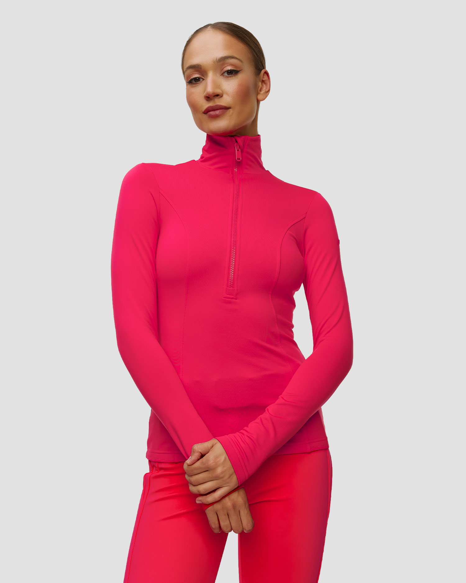 Goldbergh Serena Ski-Rollkragenpullover für Damen in Pink