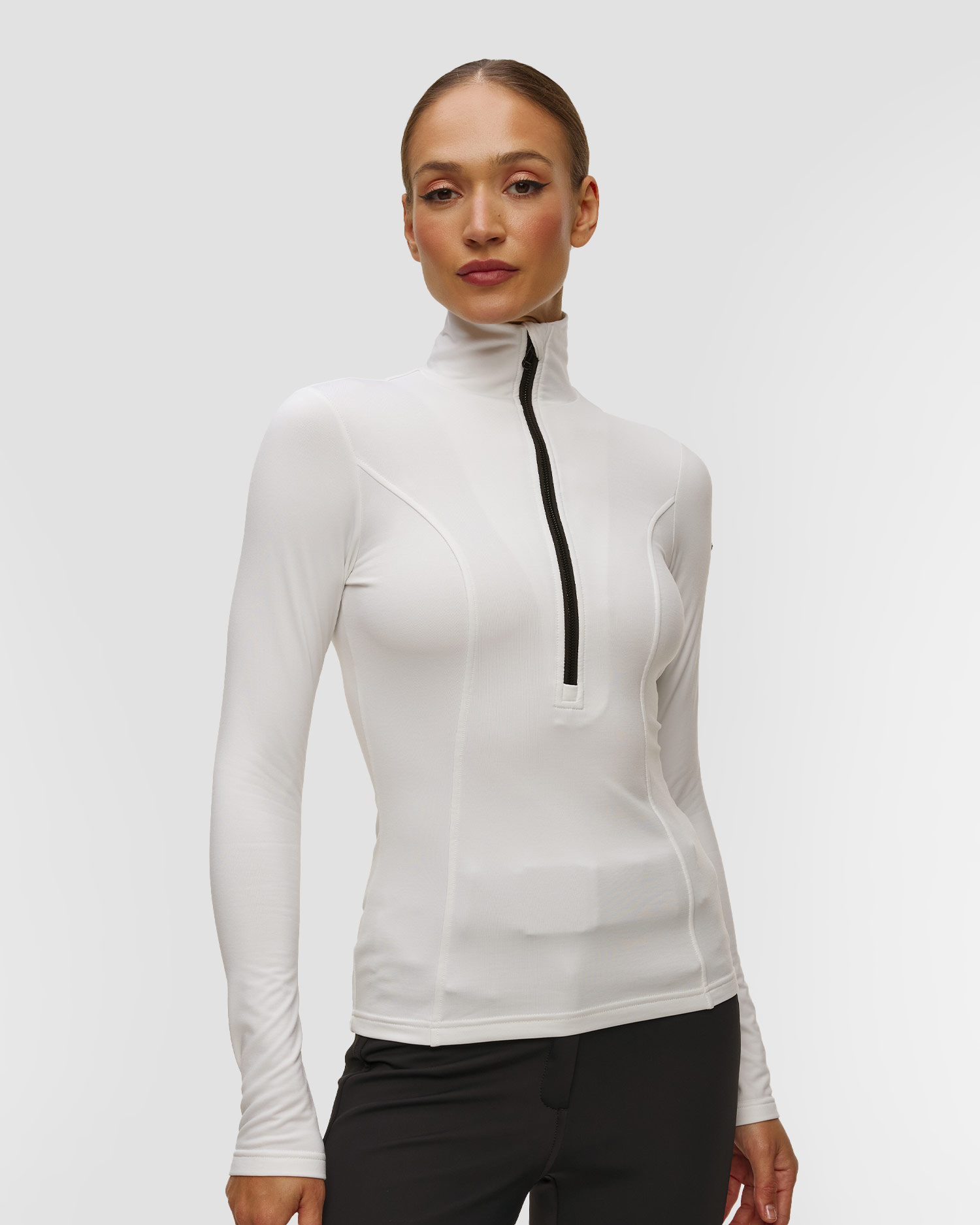 Goldbergh Serena Ski-Rollkragenpullover für Damen in Weiß