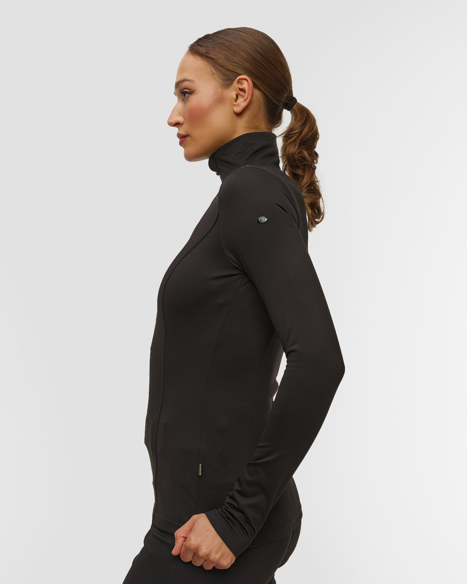 Goldbergh Serena Ski-Rollkragenpullover für Damen in Schwarz