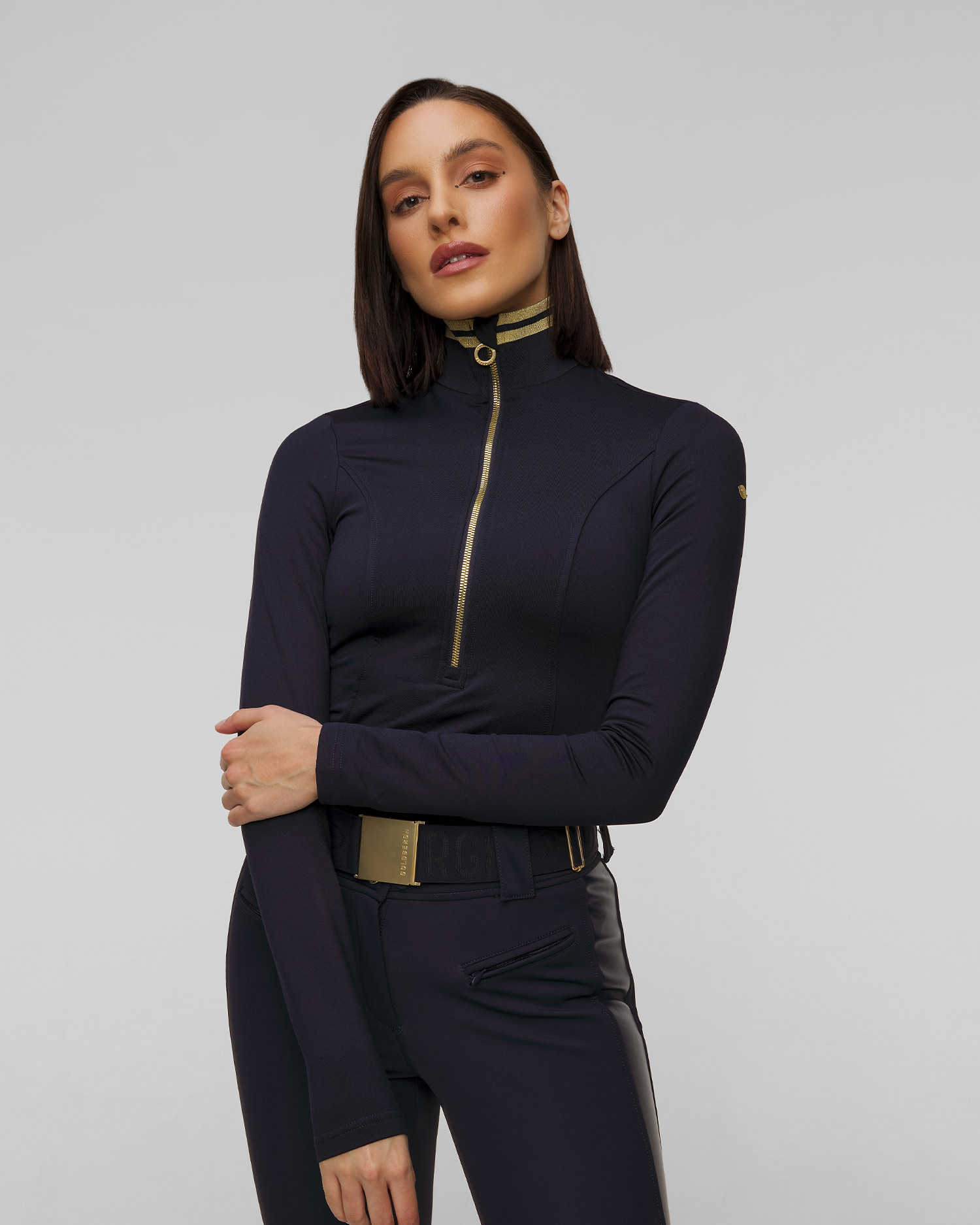 Dámský lyžařský rolák na zip Goldbergh Diane