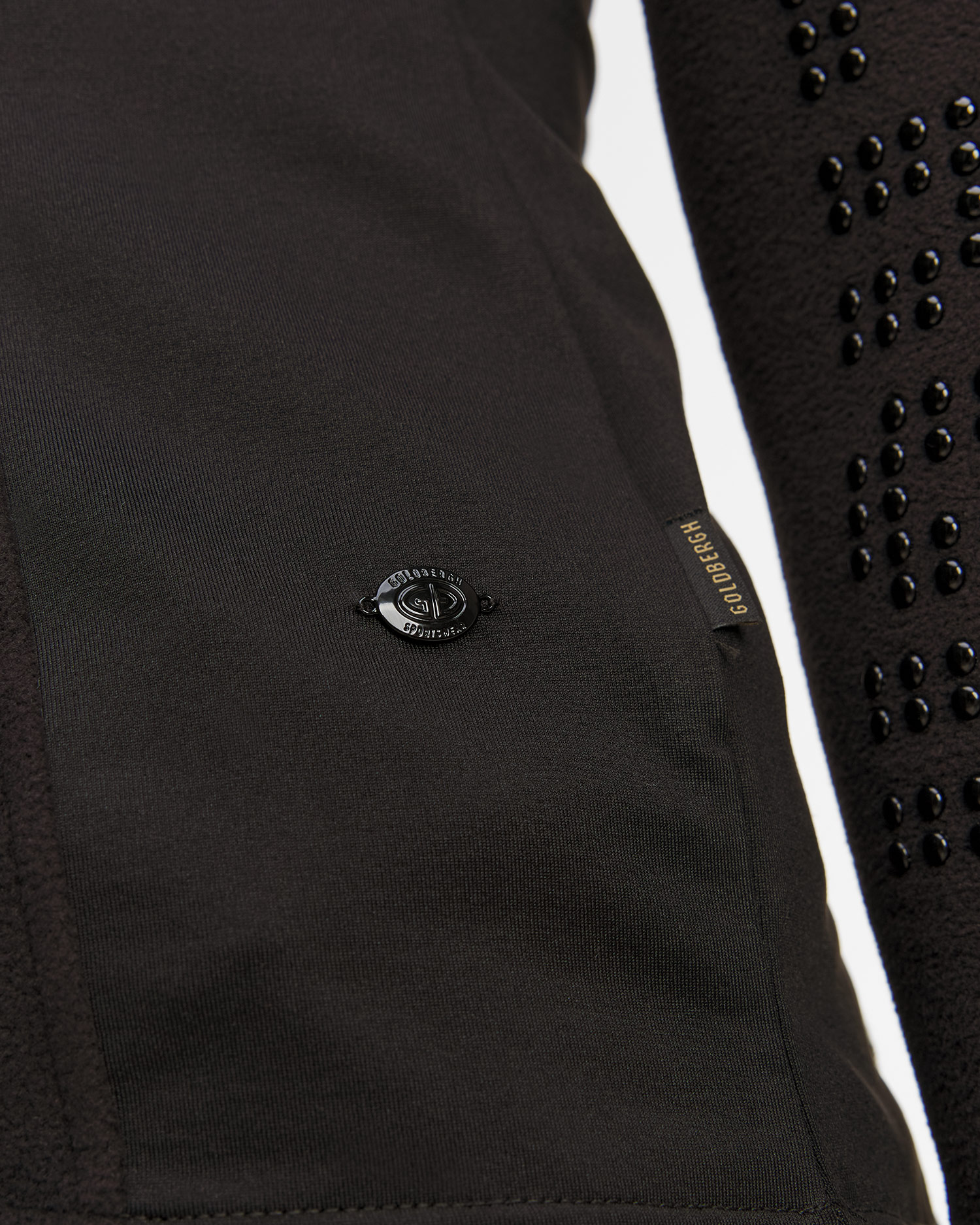 Goldbergh Brezza Ski-Rollkragenpullover für Damen in Schwarz