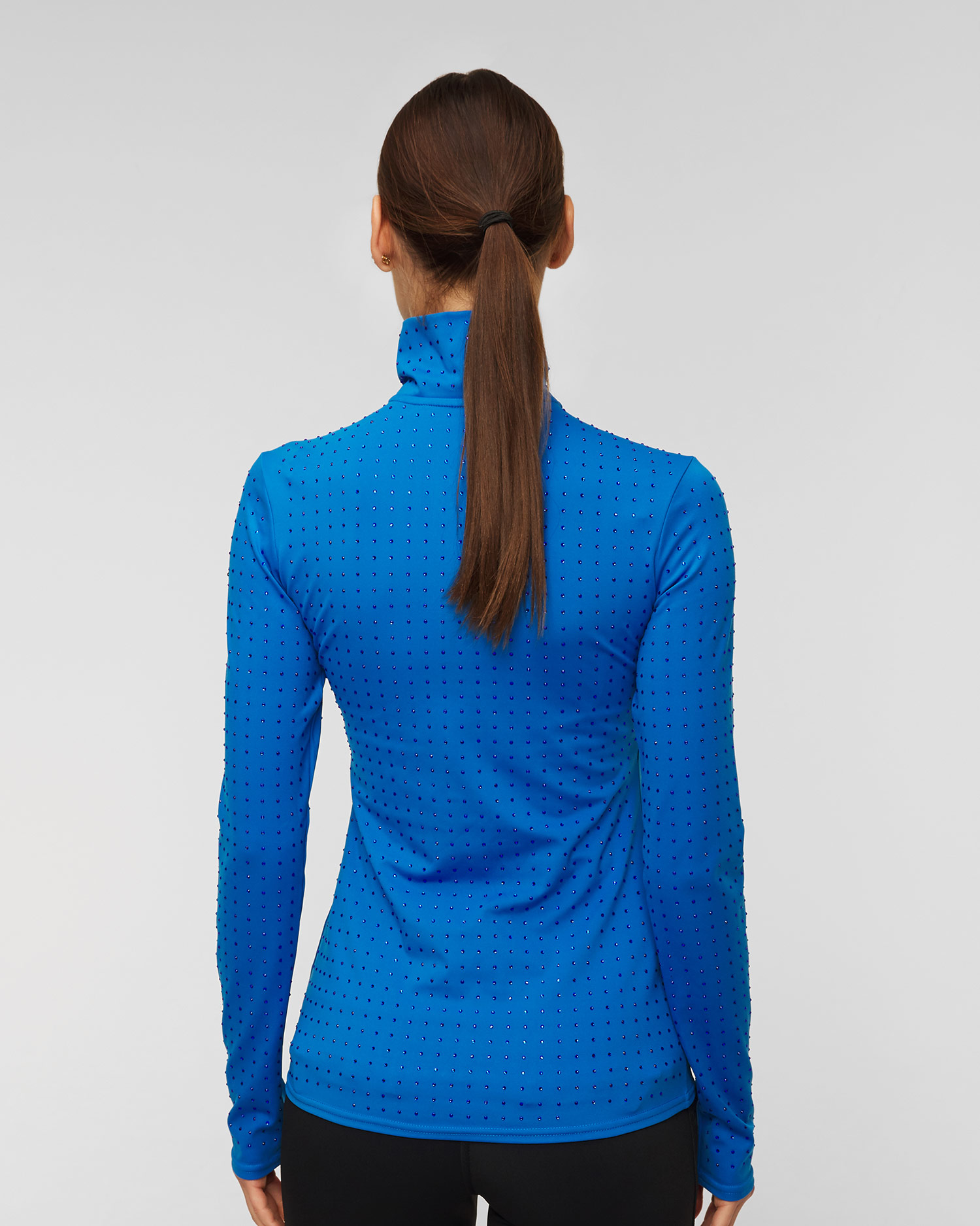 Bluză cu guler înalt Goldbergh Spark