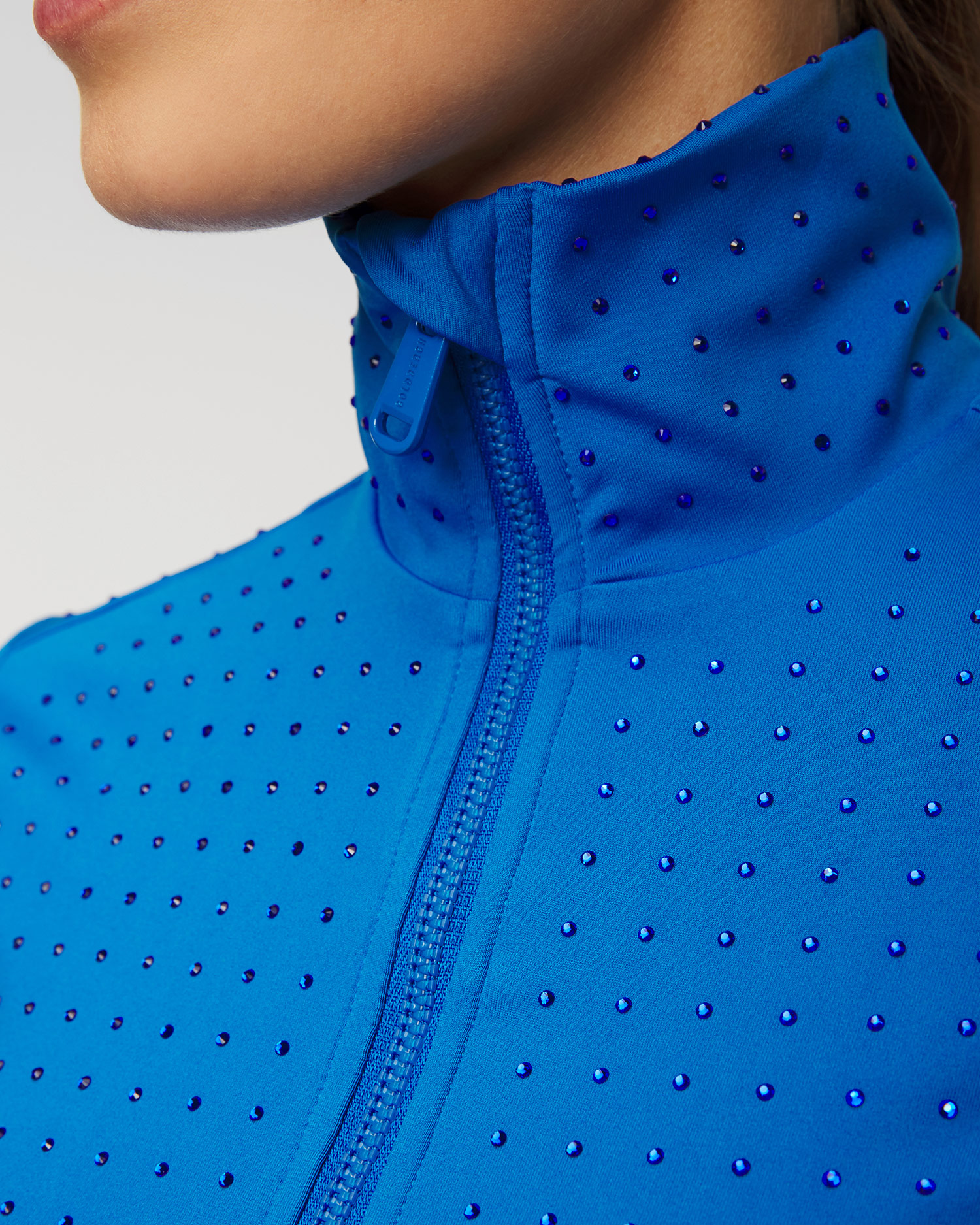 Bluză cu guler înalt Goldbergh Spark