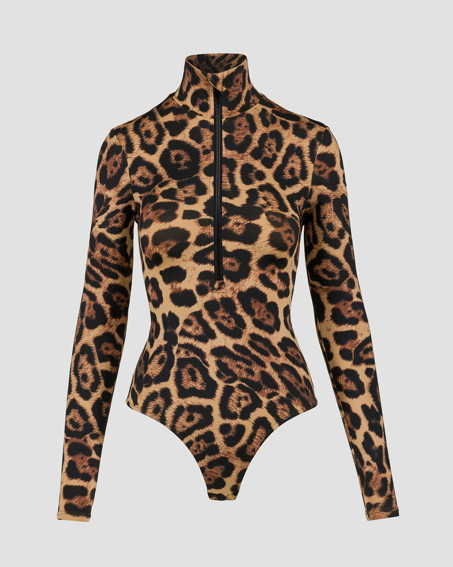 Body de schi cu motivul leopard pentru femei Goldbergh Cathy