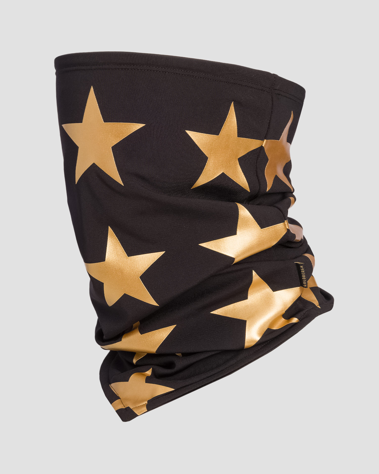 Cache cou à motif étoiles pour femmes Goldbergh Giulietta, Couleur: Print,Czarny,Złoty
