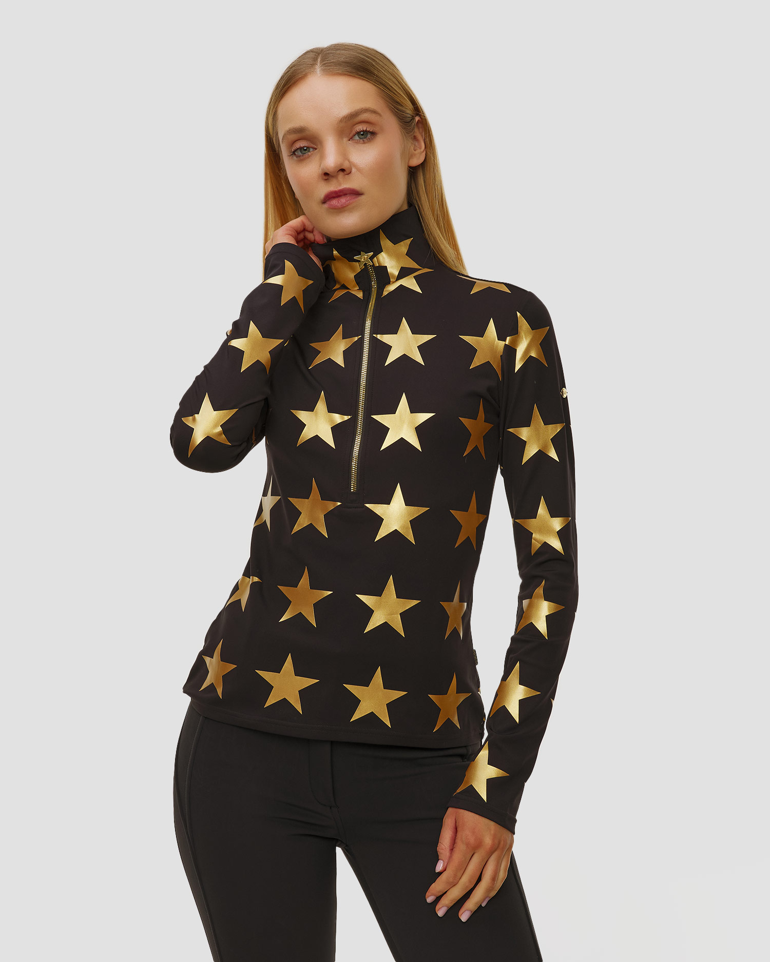 Dámsky lyžiarsky rolák Goldbergh Lunaria, Farba-Vzor: Czarny