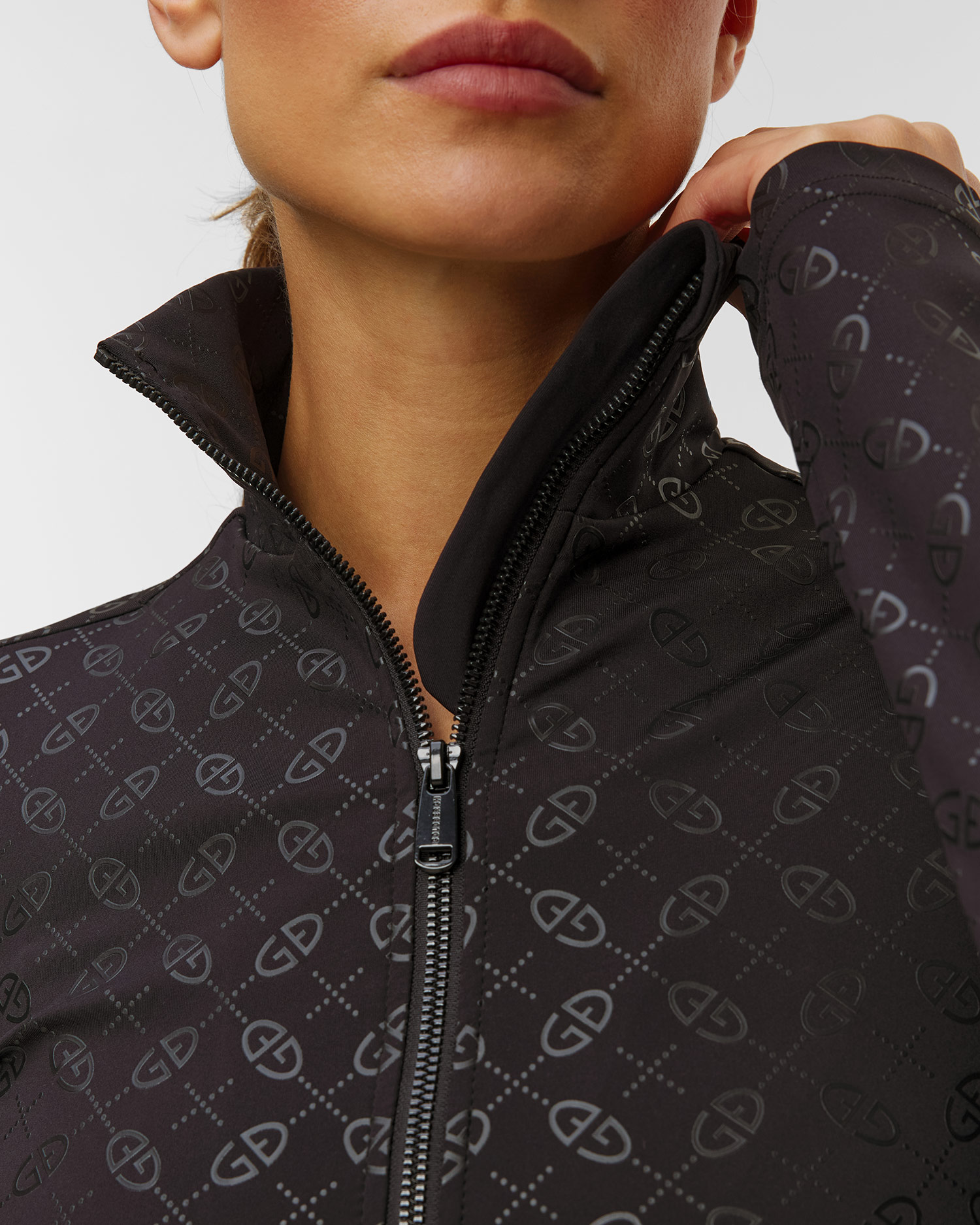 Goldbergh Icon Ski-Rollkragenpullover für Damen in Schwarz
