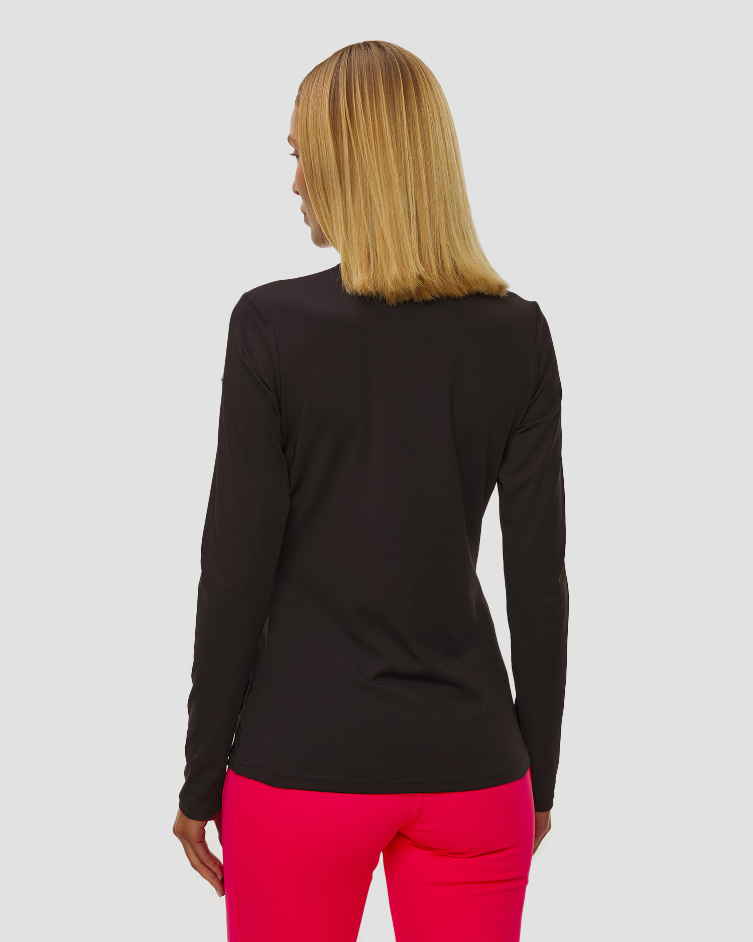 Dámsky lyžiarsky čierny top Black Goldbergh Scarlet 