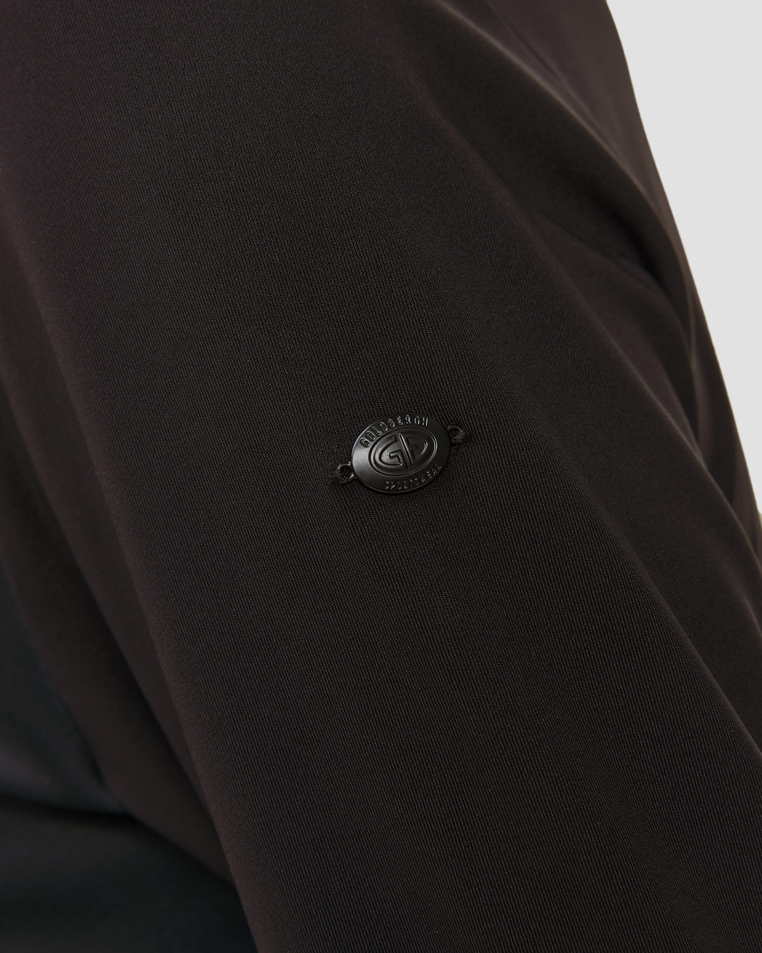 Dámsky lyžiarsky čierny top Black Goldbergh Scarlet 