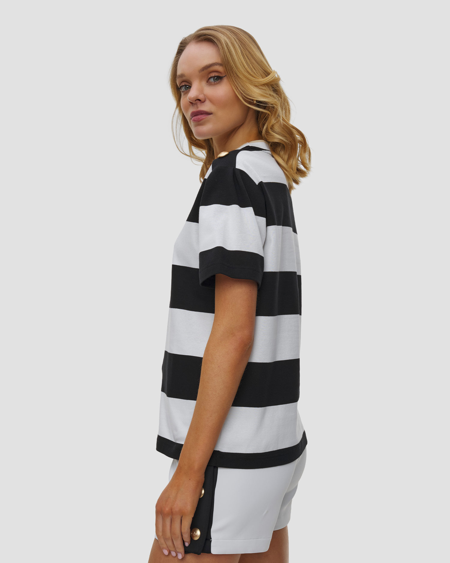 Goldbergh Lido Damen T-Shirt mit Streifen