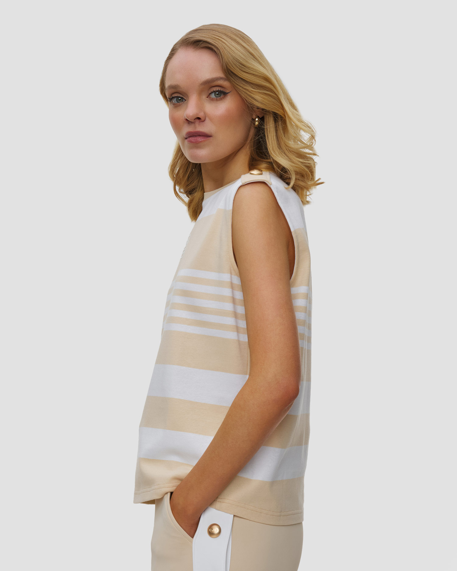 Goldbergh Mimi Top mit Streifen