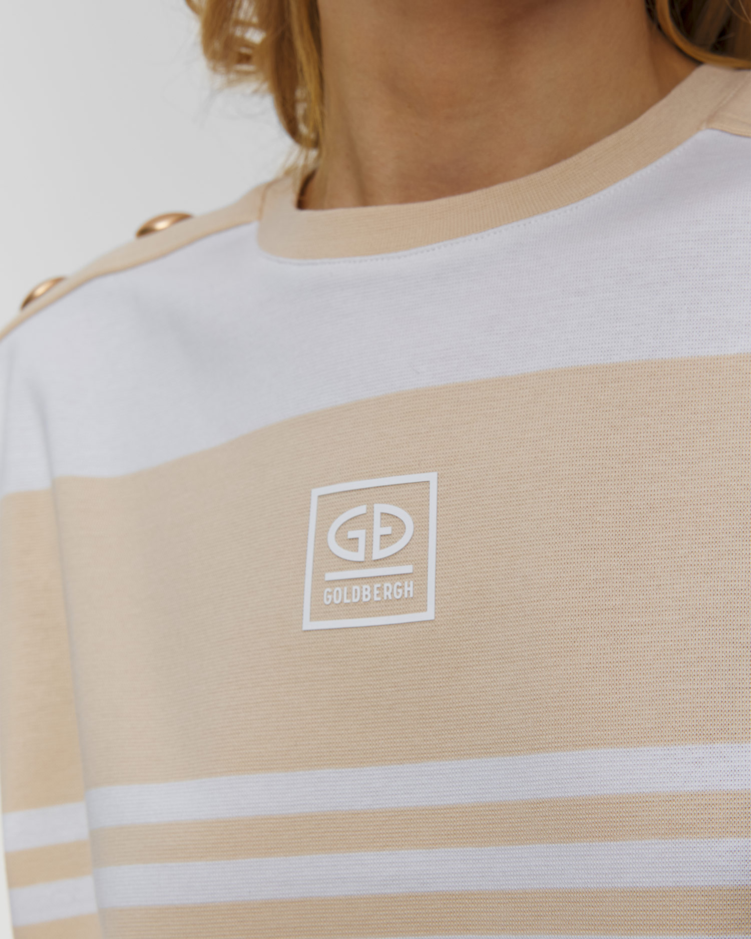 Goldbergh Mimi Top mit Streifen