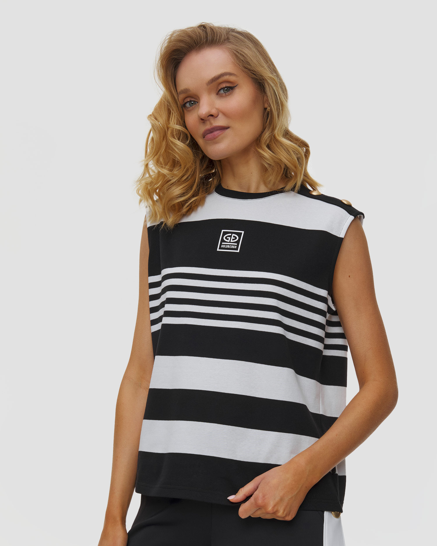 Goldbergh Mimi Top mit Streifen