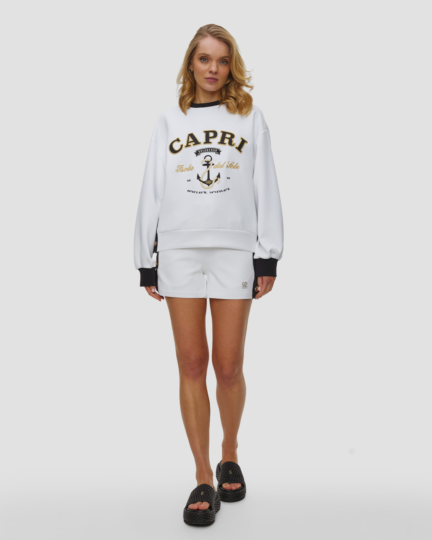 Goldbergh Fico Damen-Sweatshirt mit Streifen