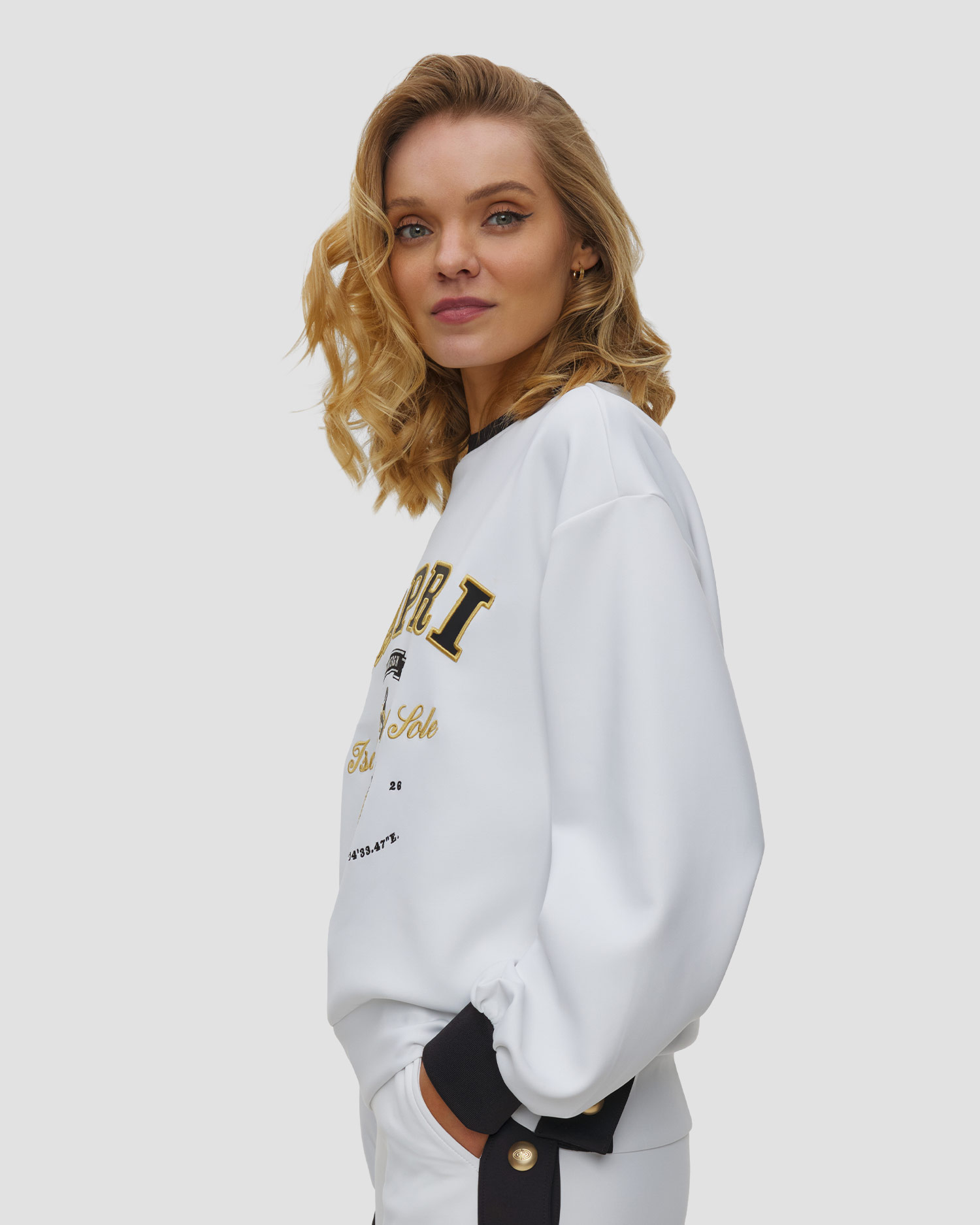 Goldbergh Fico Damen-Sweatshirt mit Streifen