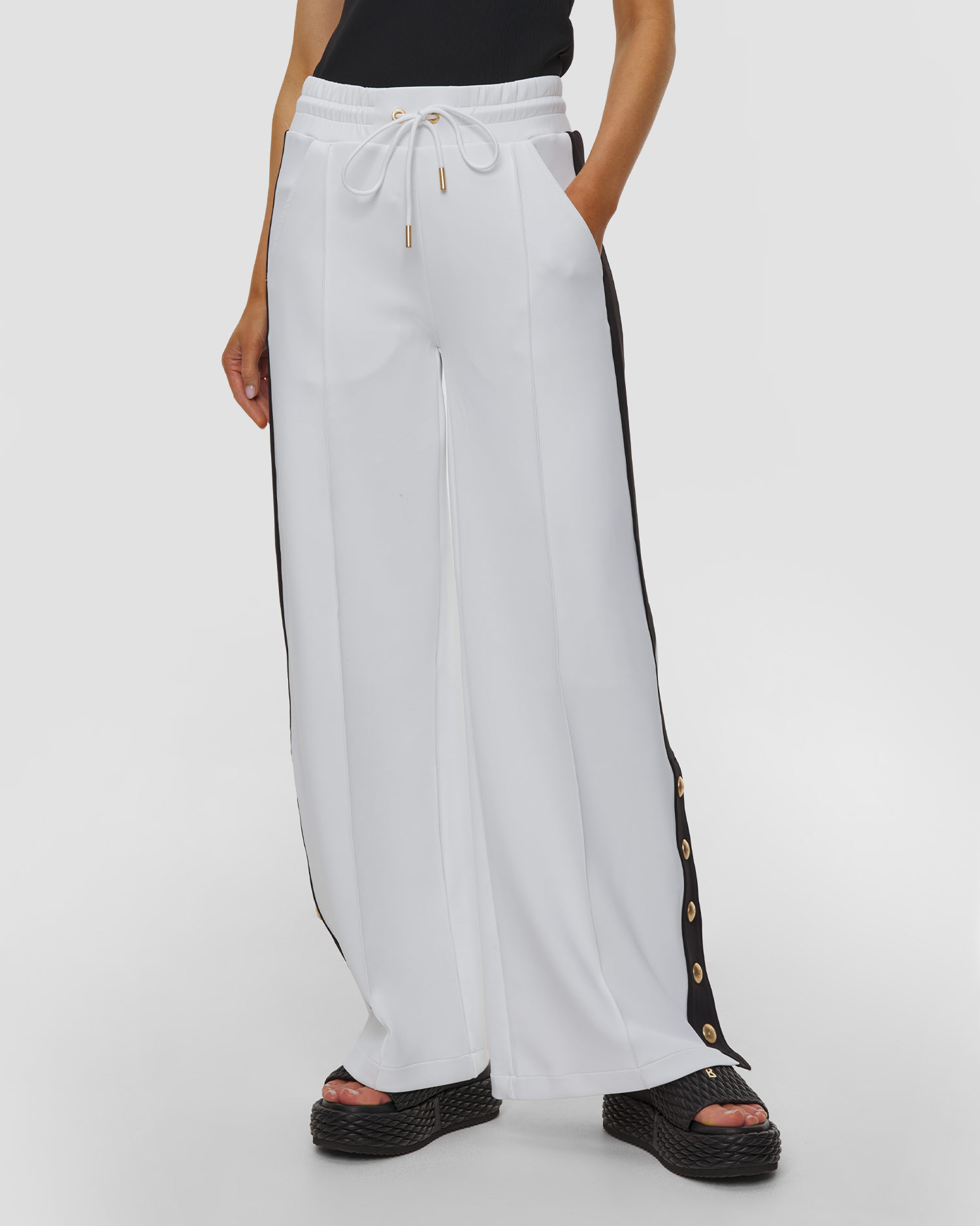 Goldbergh Grimaud Damenhose, Farbe/Muster: Biały