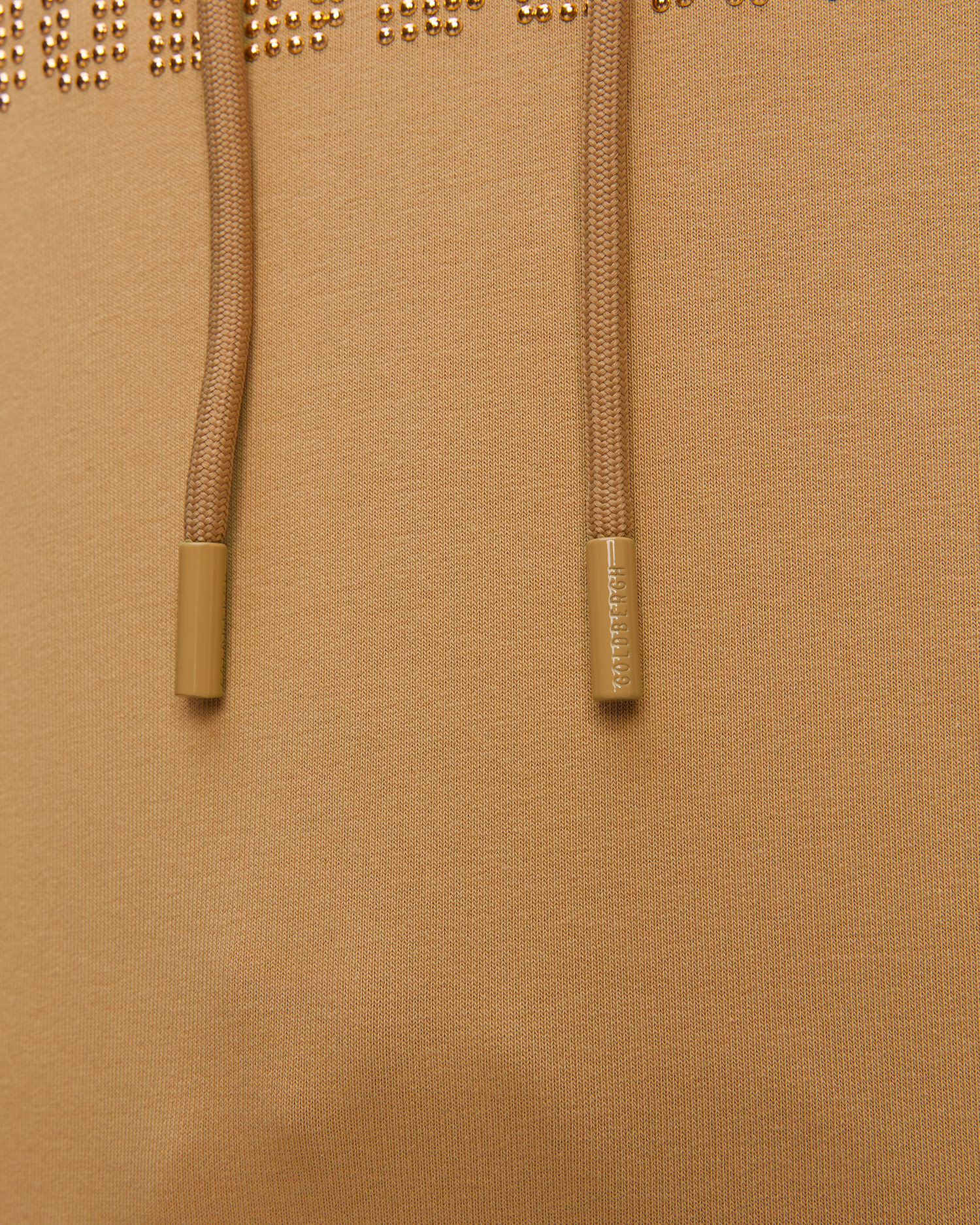 Women's caramel hoodie Goldbergh Giorgia