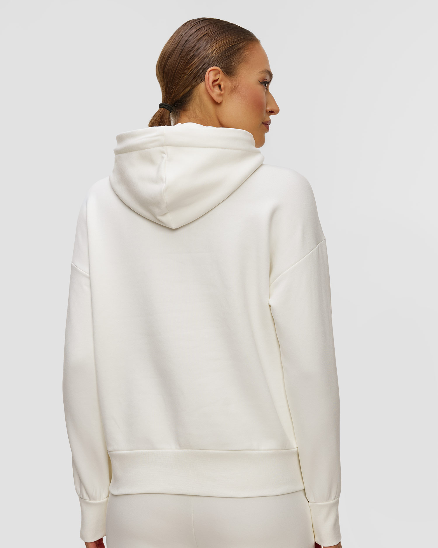 Sweat-shirt à capuche crème pour femmes Goldbergh Giorgia