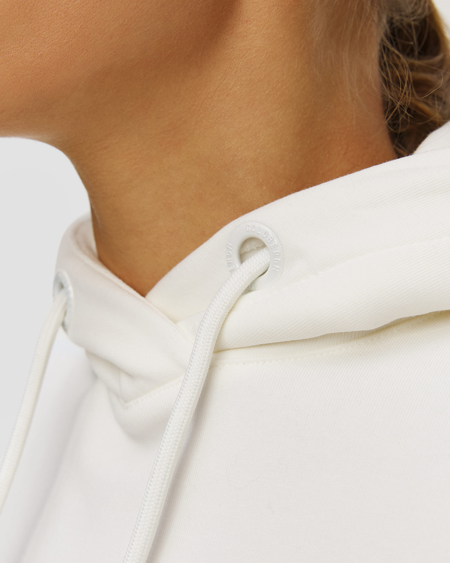 Sweat-shirt à capuche crème pour femmes Goldbergh Giorgia