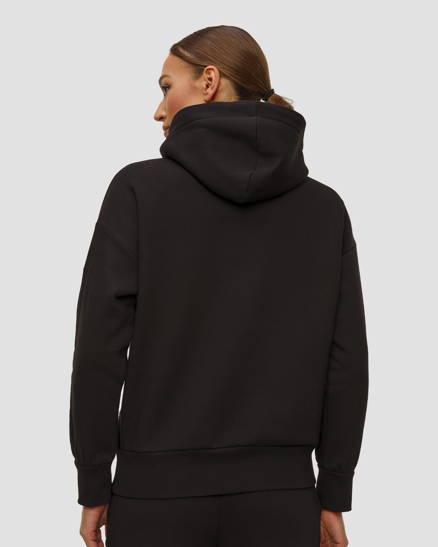 Women's black hoodie Goldbergh Giorgia