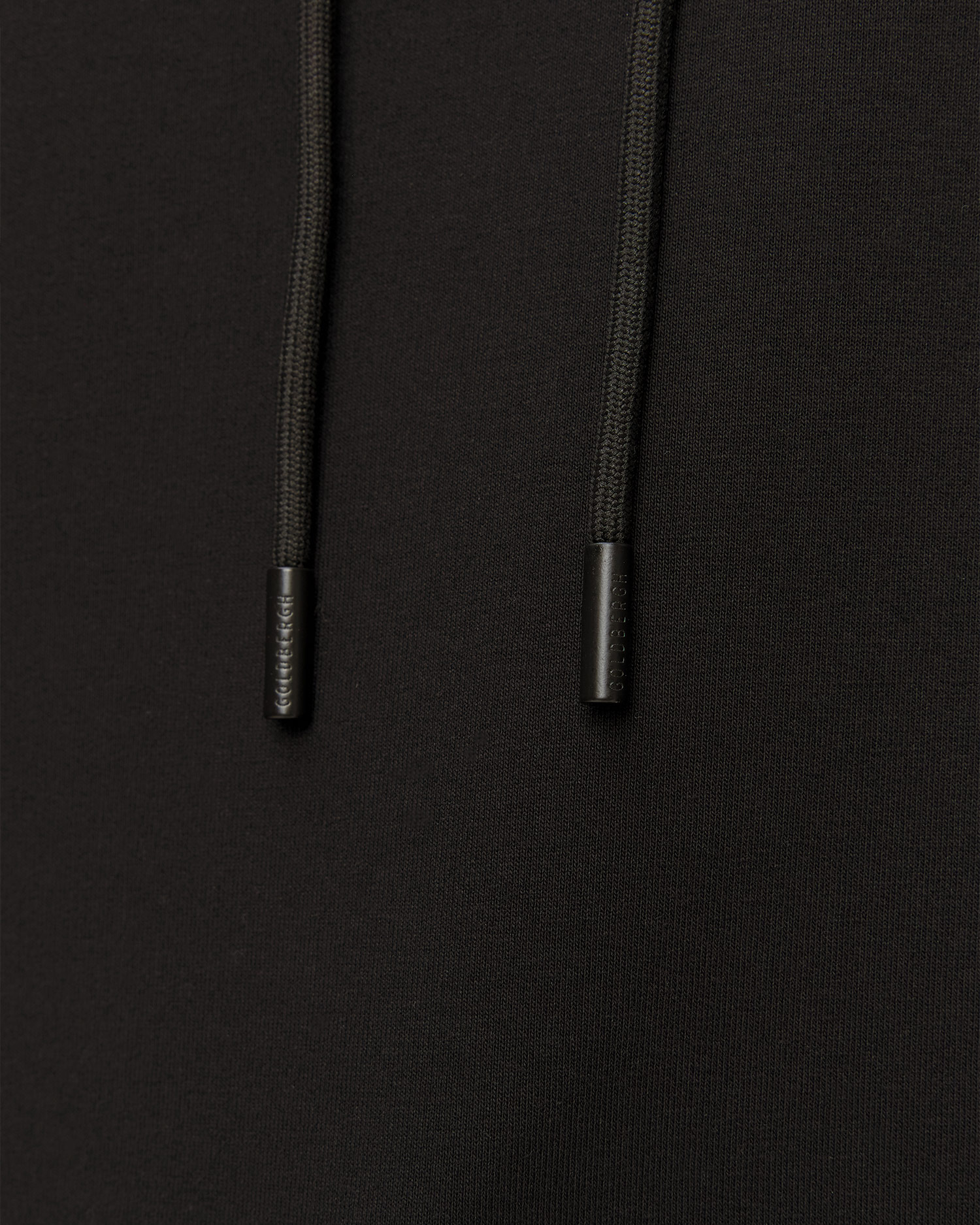 Women's black hoodie Goldbergh Giorgia