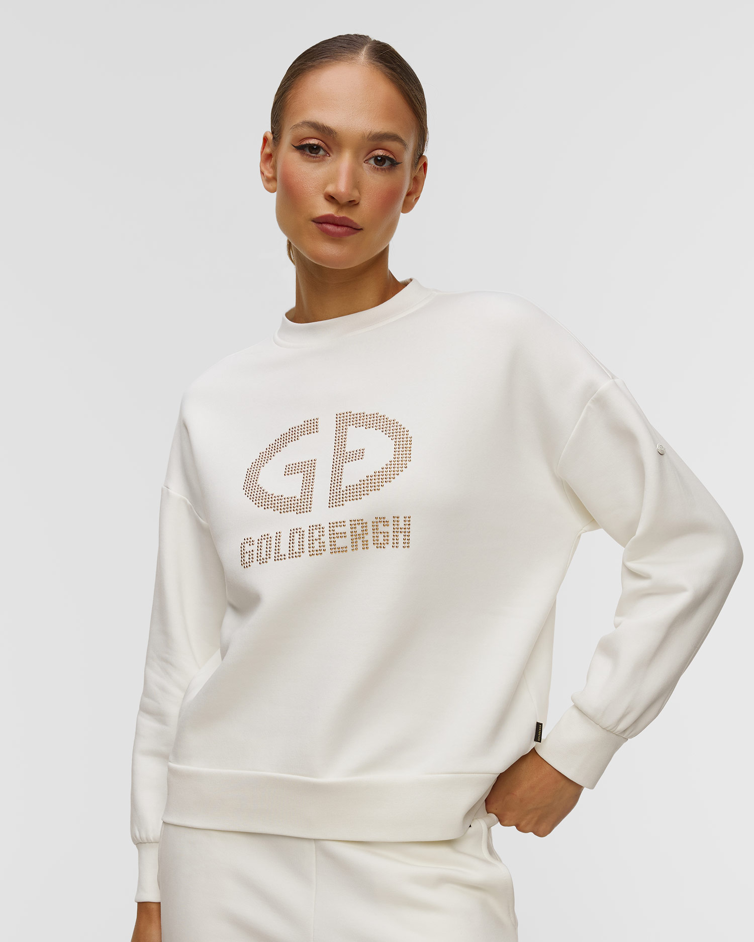 Women's cream sweatshirt Goldbergh Alessandra