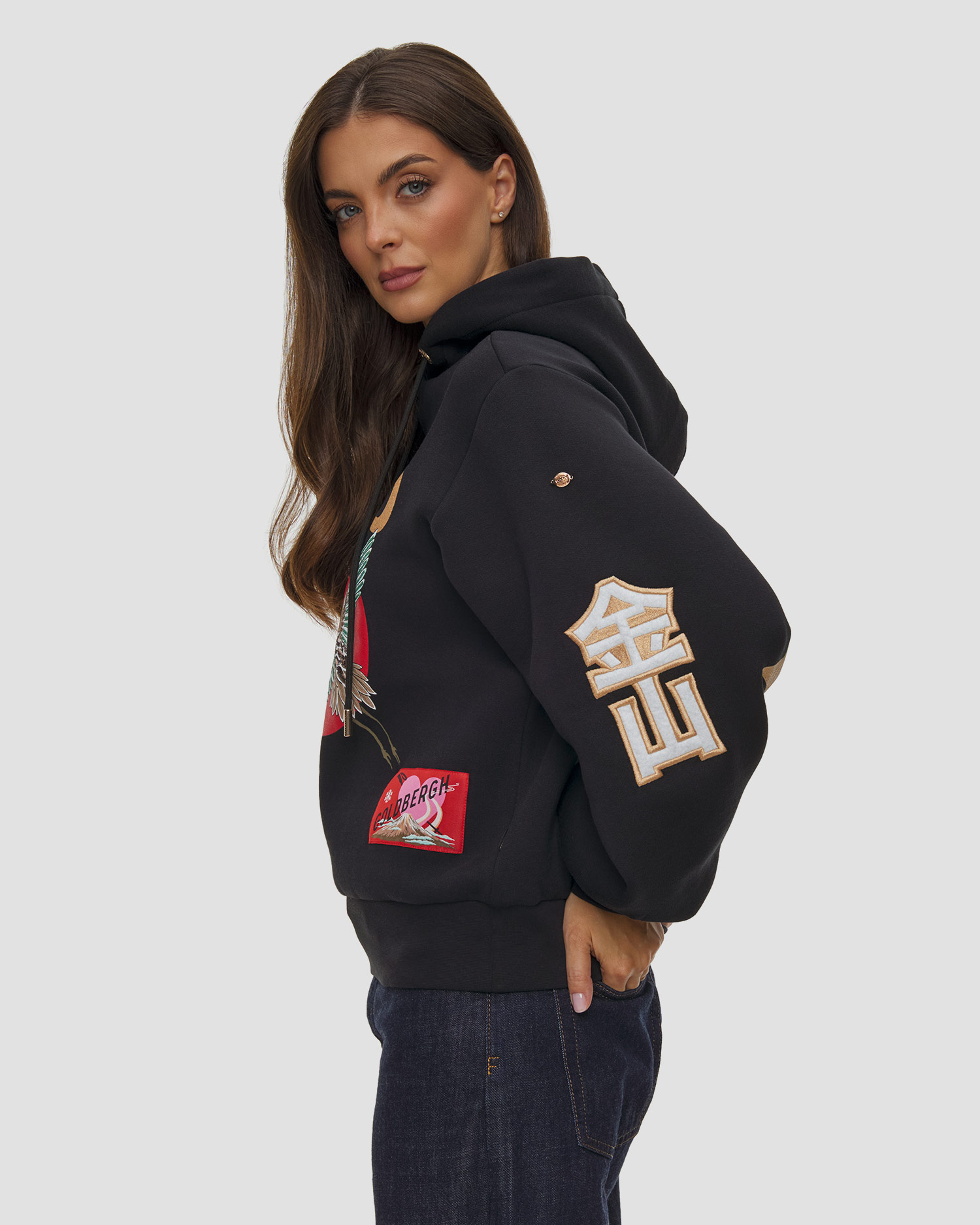 Sweat-shirt à capuche pour femmes Goldbergh TOBU