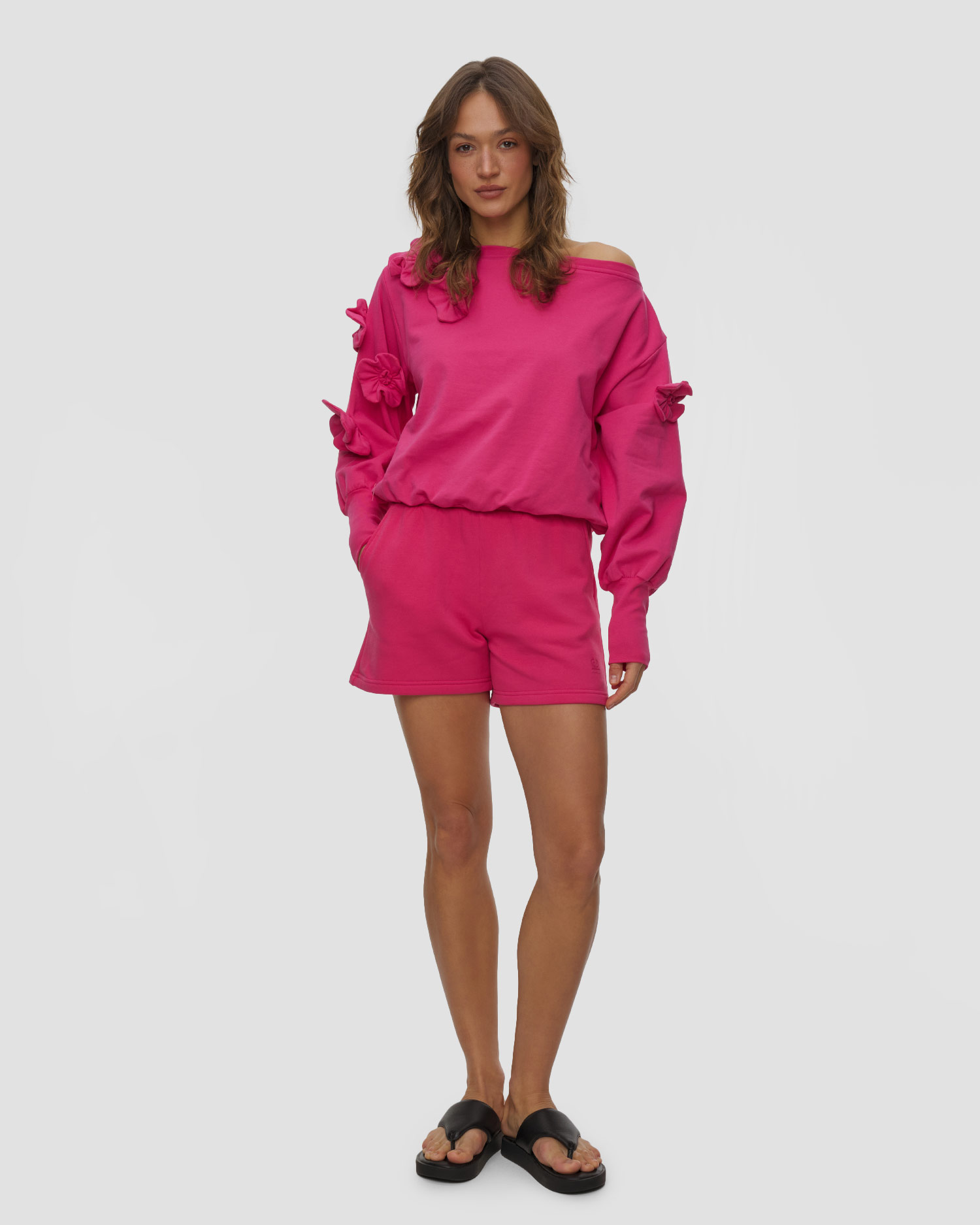 Goldbergh Fiorenzo Damen-Sweatshirt mit Applikationen