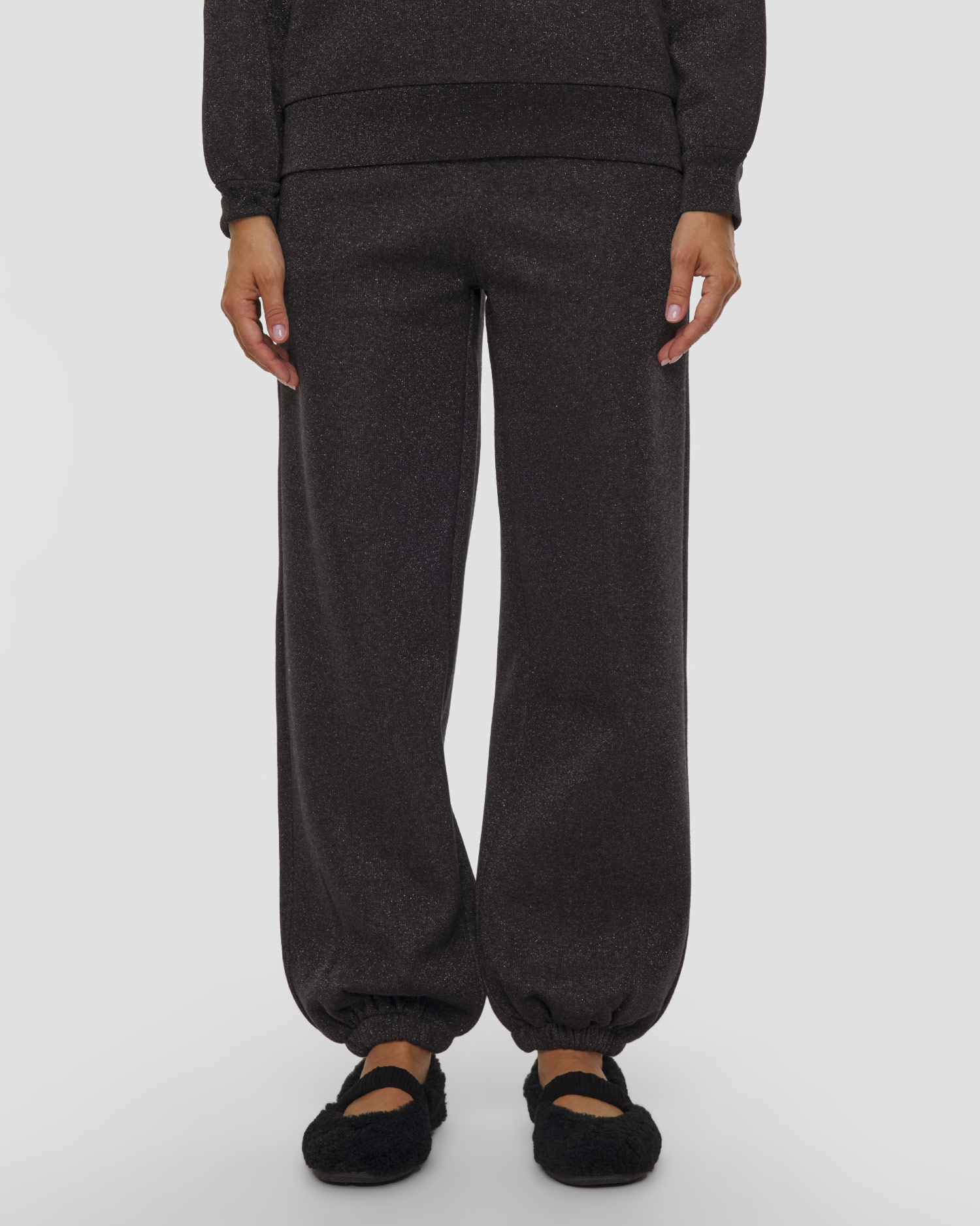 Pantalon de survêtement pour femmes Goldbergh GLIMPSE, Couleur: Szary,Czarny