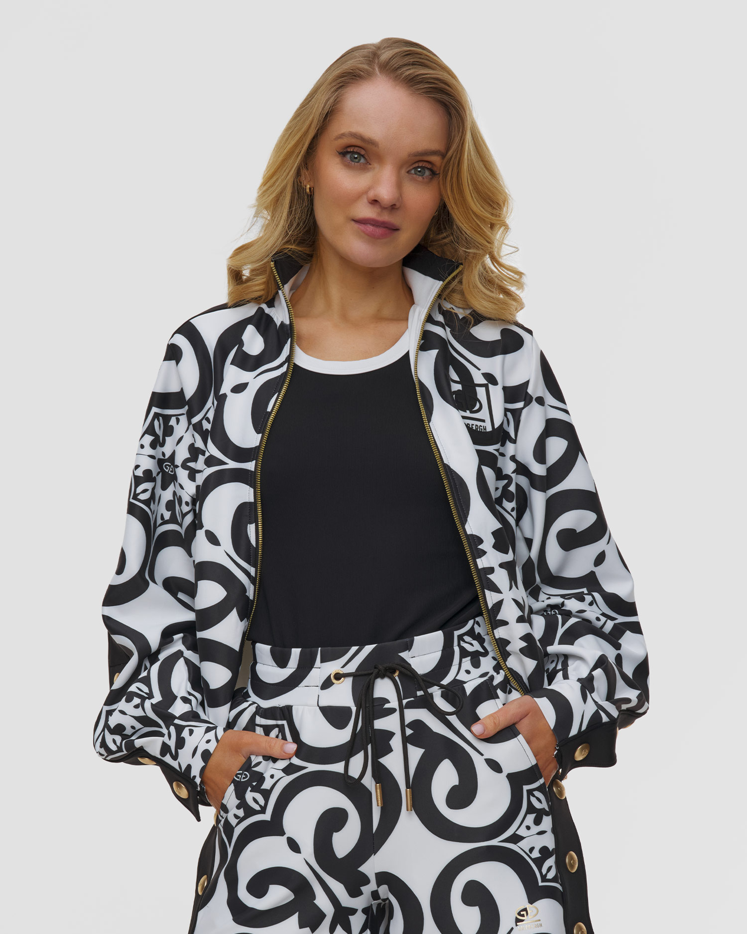 Goldbergh Solara Damen-Sweatshirt mit Reißverschluss