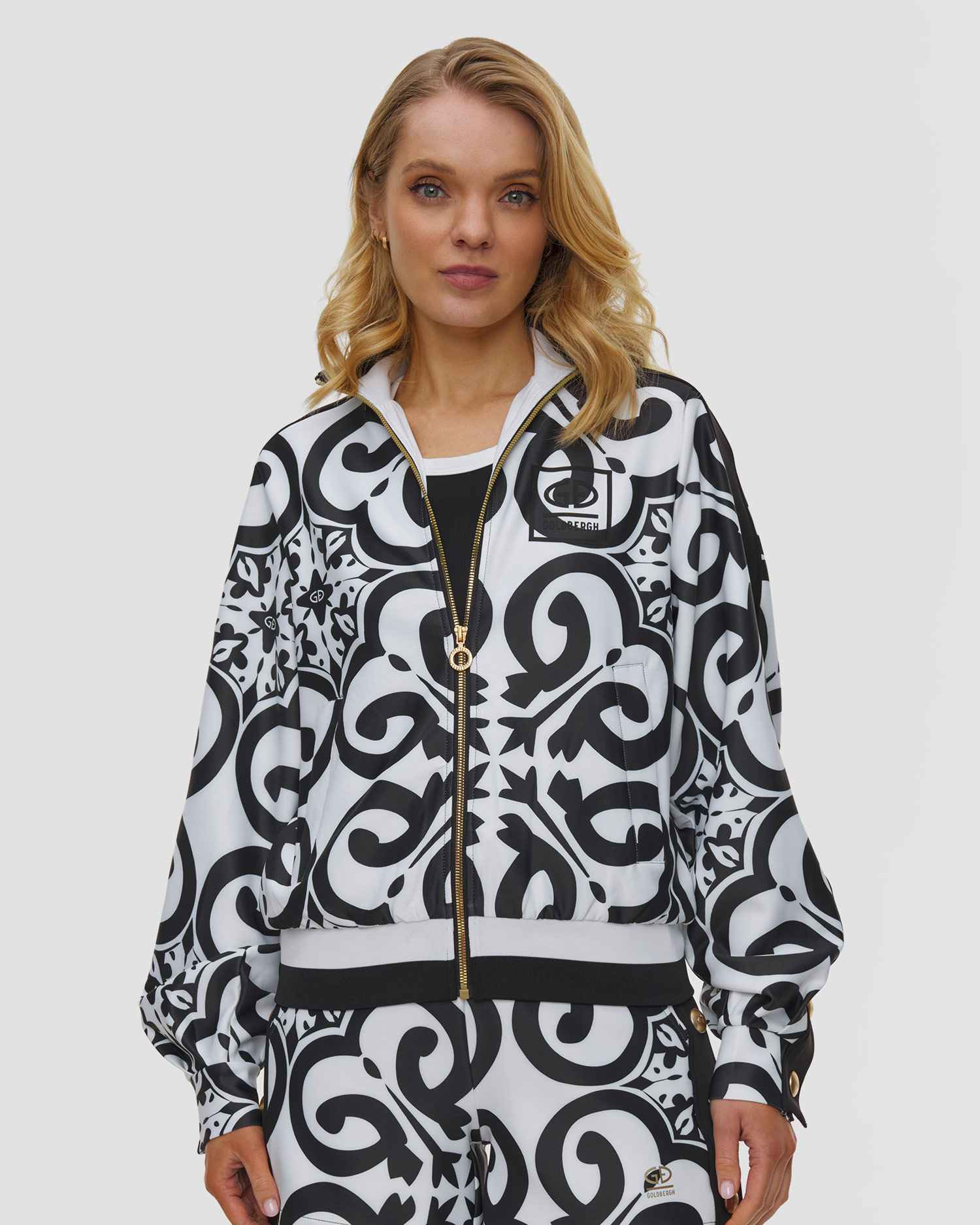 Goldbergh Solara Damen-Sweatshirt mit Reißverschluss