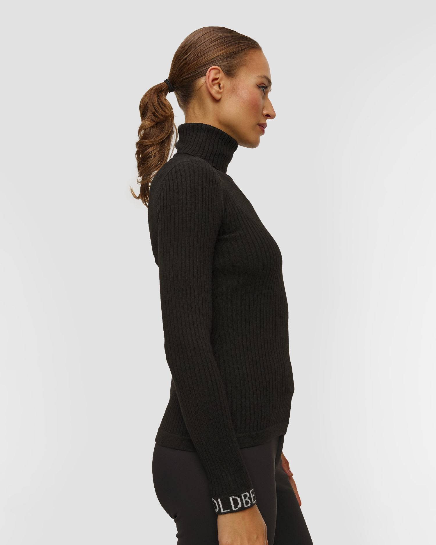 Goldbergh Mira Merinopullover für Damen in Schwarz