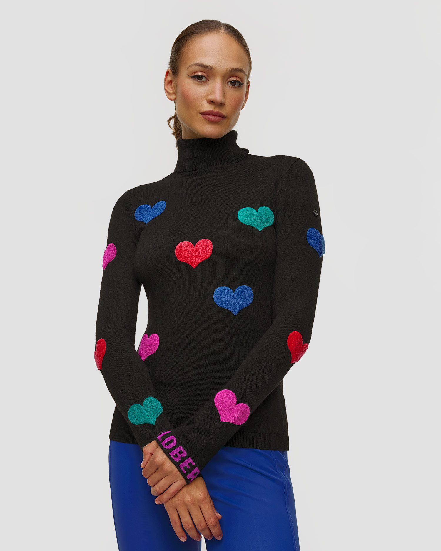 Goldbergh Bacio Damen-Rollkragenpullover aus Merinowolle