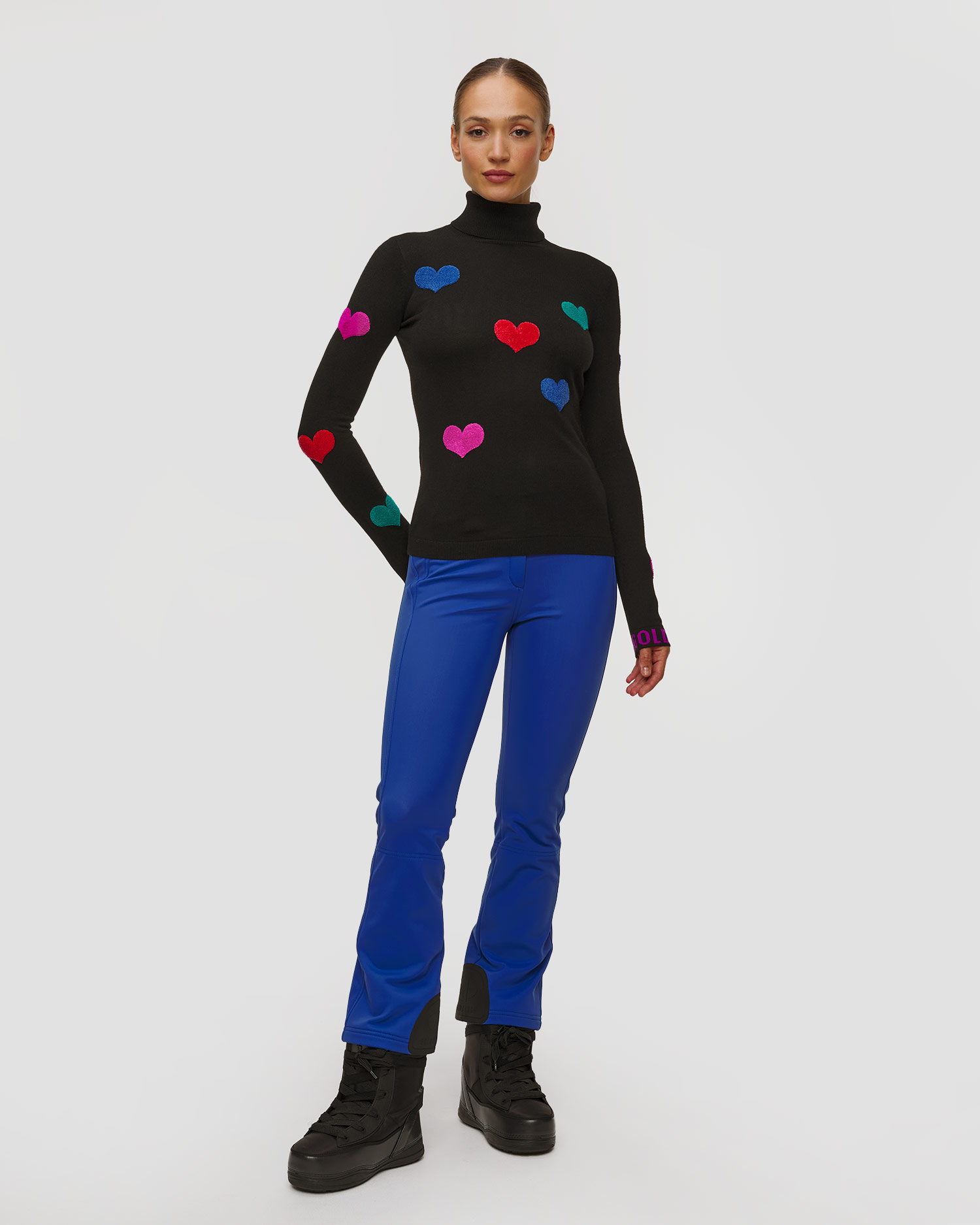 Goldbergh Bacio Damen-Rollkragenpullover aus Merinowolle