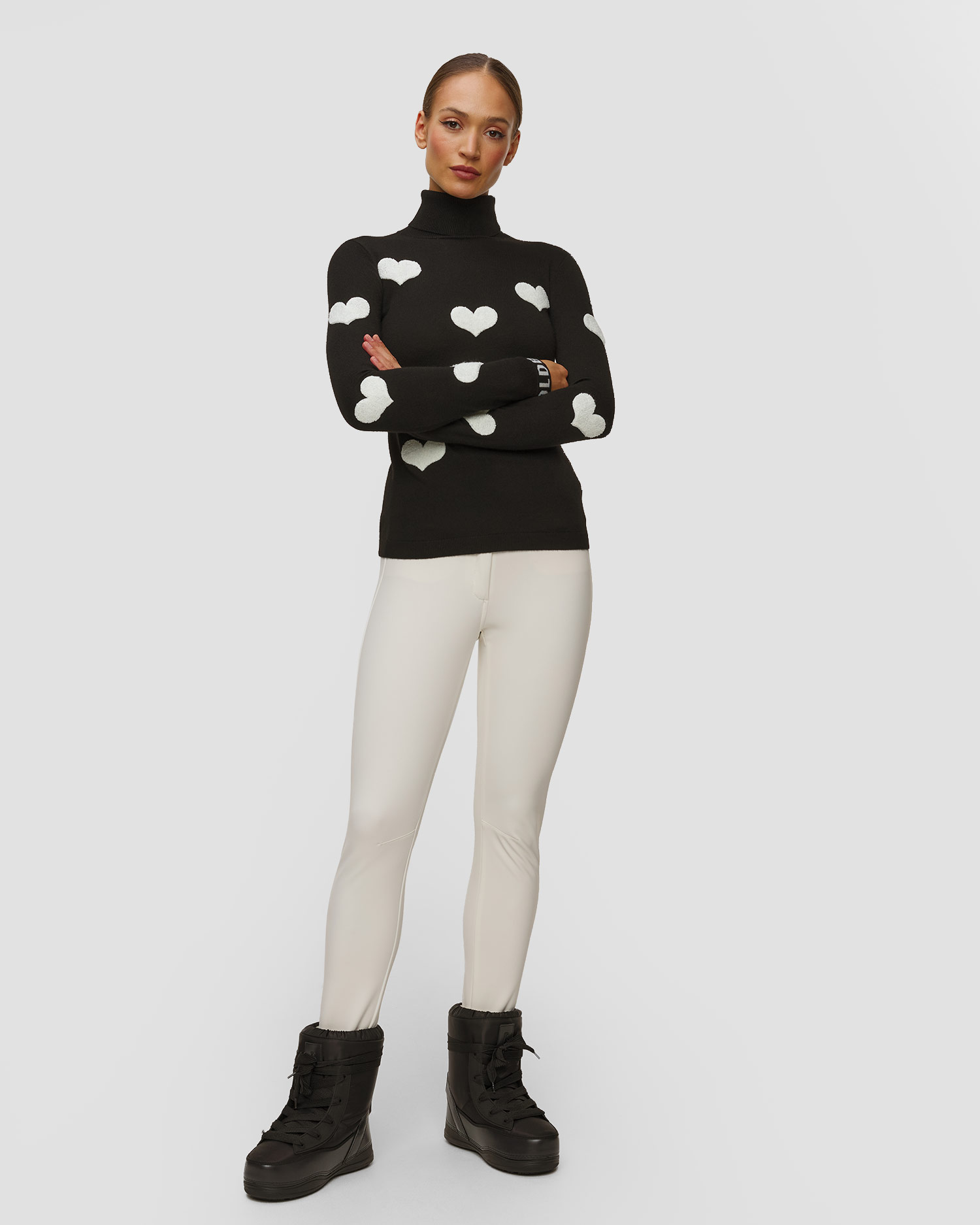 Goldbergh Bacio Damen-Rollkragenpullover aus Merinowolle