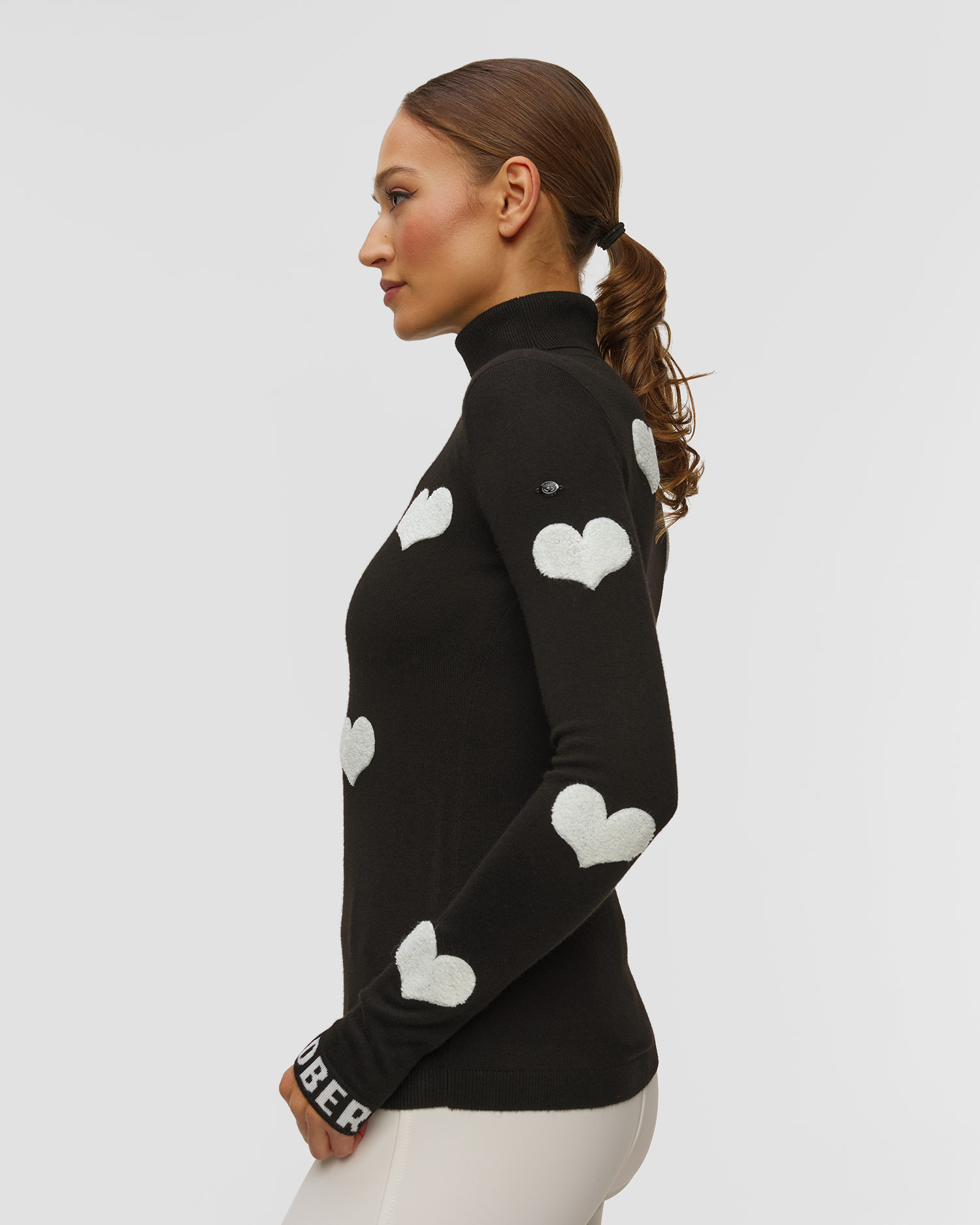 Goldbergh Bacio Damen-Rollkragenpullover aus Merinowolle
