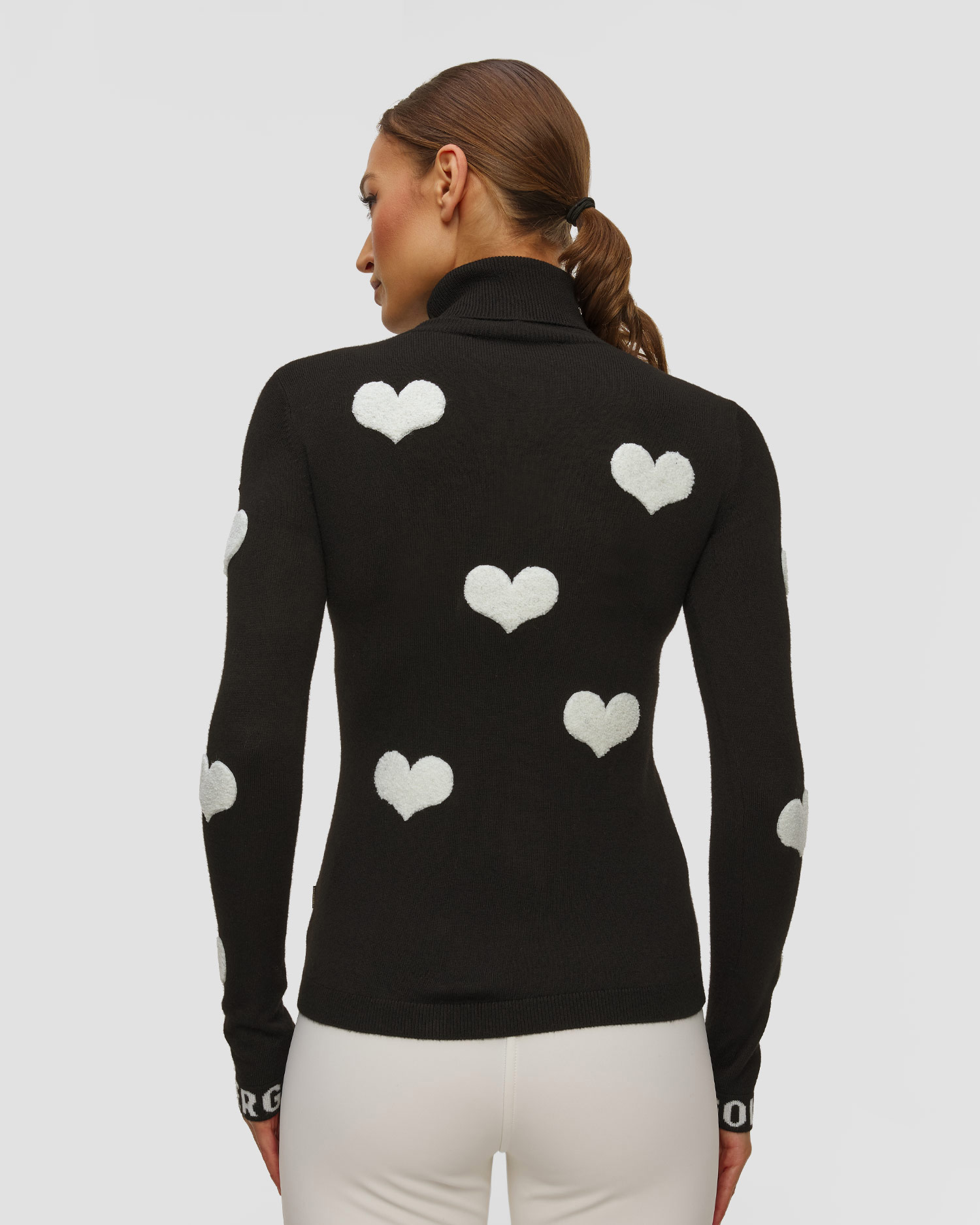 Goldbergh Bacio Damen-Rollkragenpullover aus Merinowolle
