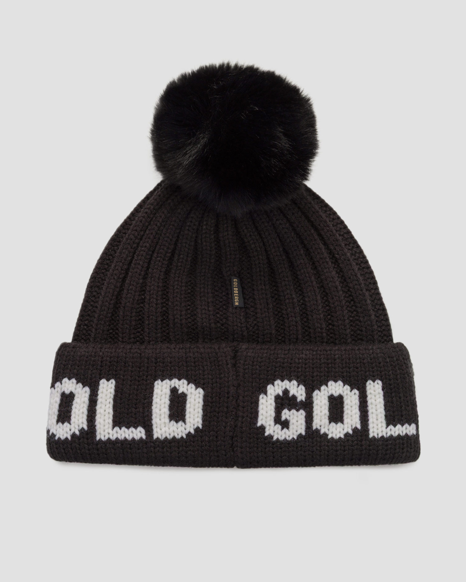 Berretto in lana da donna Goldbergh Hodd nero