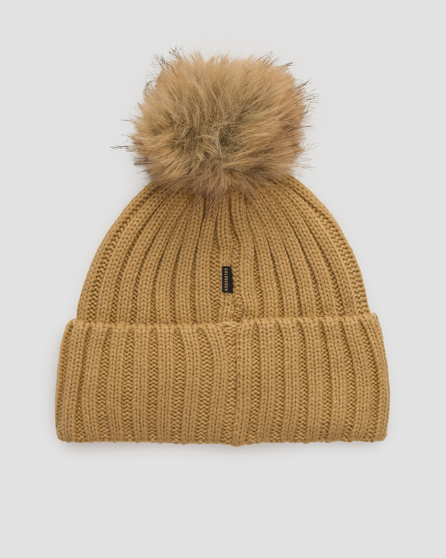 Berretto in lana da donna Goldbergh Una marrone