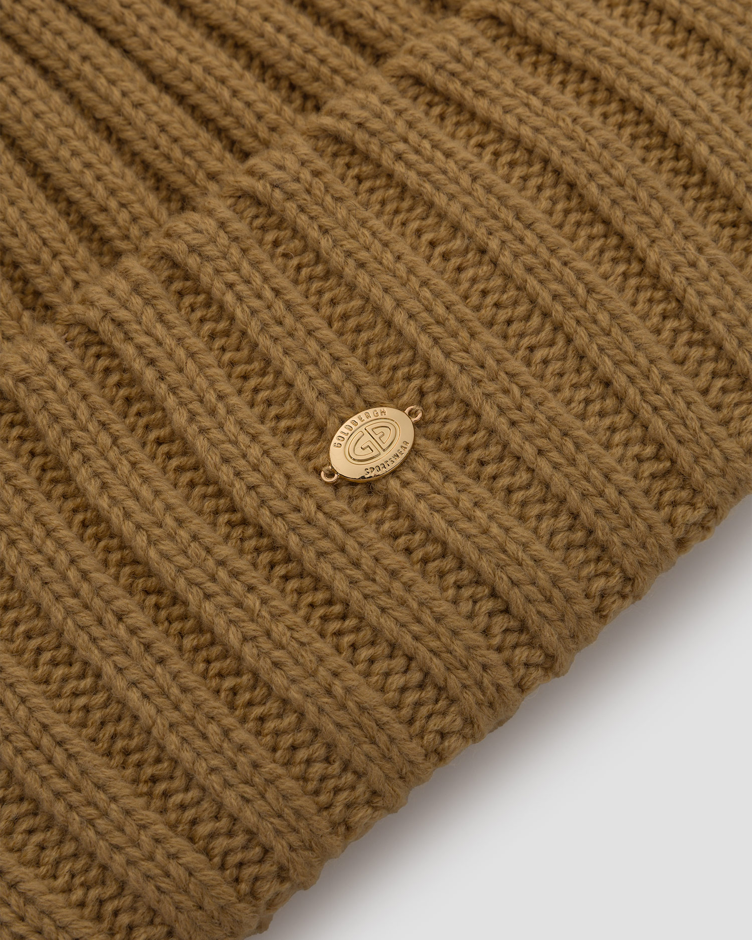 Berretto in lana da donna Goldbergh Una marrone