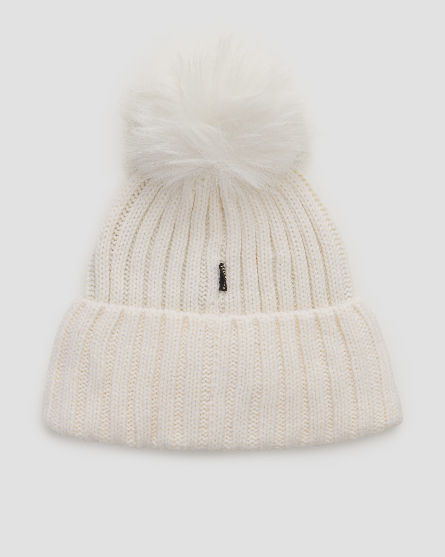 Berretto in lana da donna Goldbergh Una crema