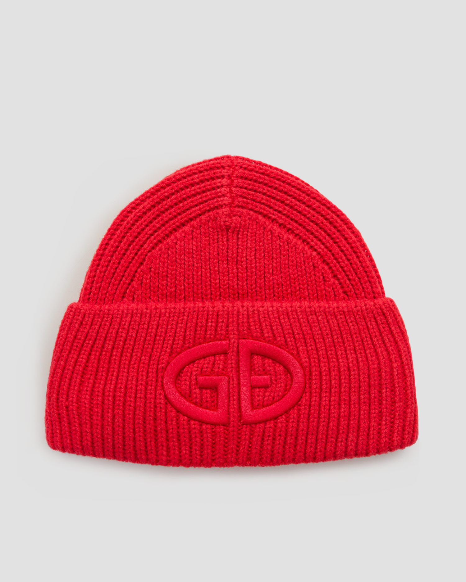 Women's woollen beanie Goldbergh Valerie red, Color/Pattern: Czerwony