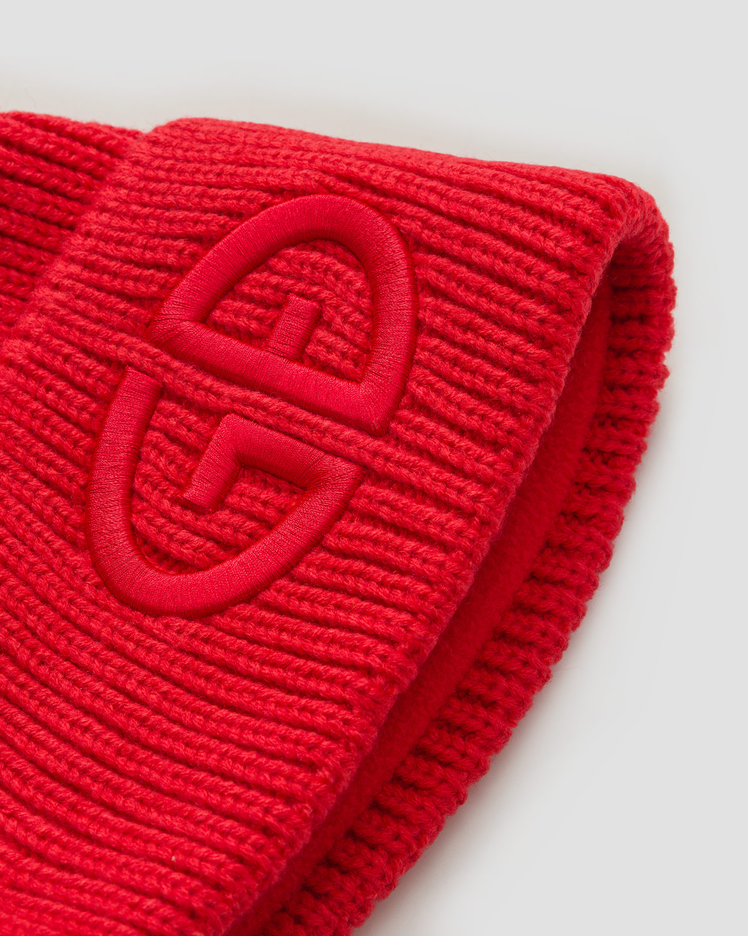 Women's woollen beanie Goldbergh Valerie red